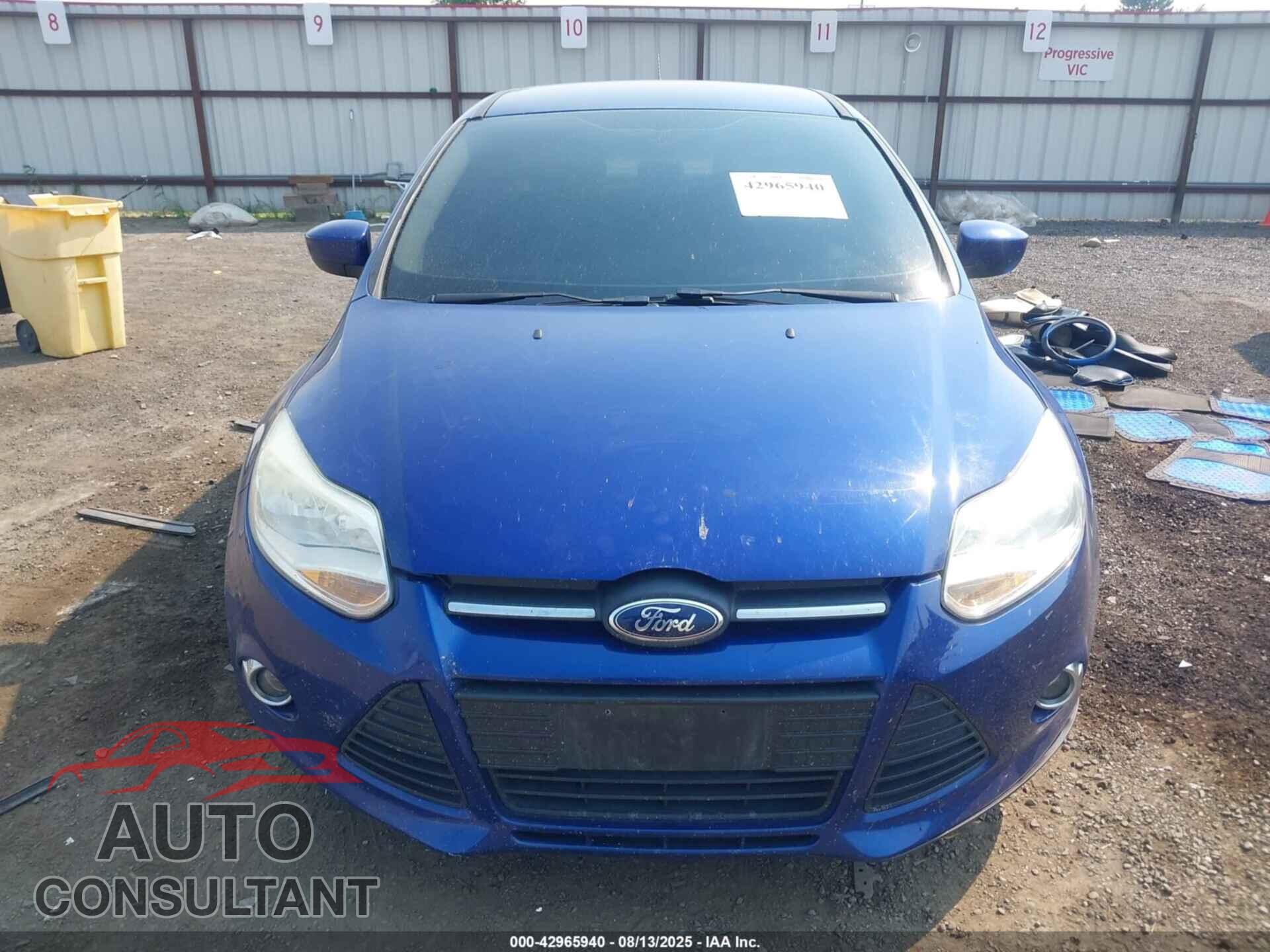 FORD FOCUS 2012 - 1FAHP3F28CL411292