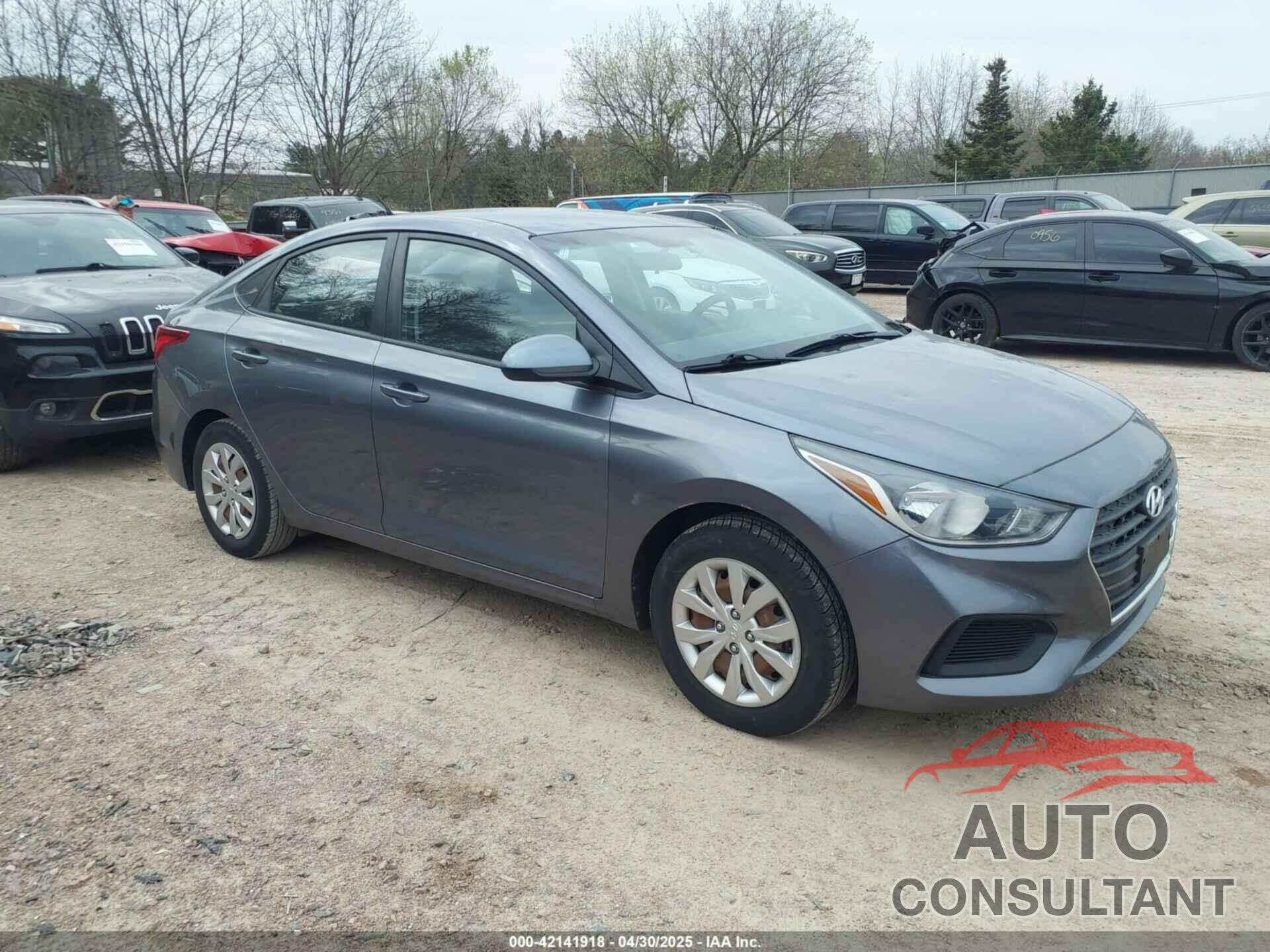 HYUNDAI ACCENT 2018 - 3KPC24A37JE013327