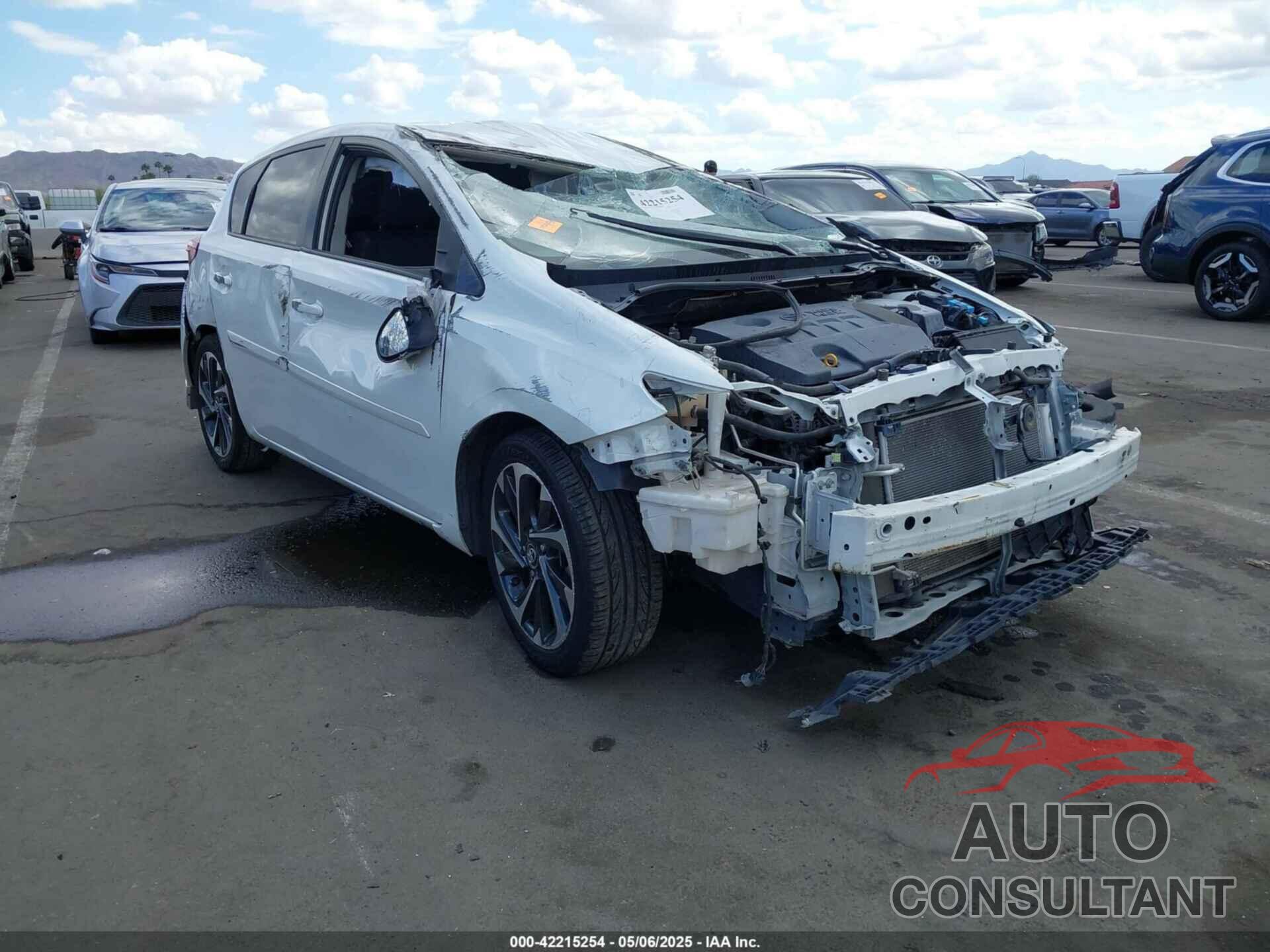 TOYOTA COROLLA IM 2018 - JTNKARJE3JJ561854