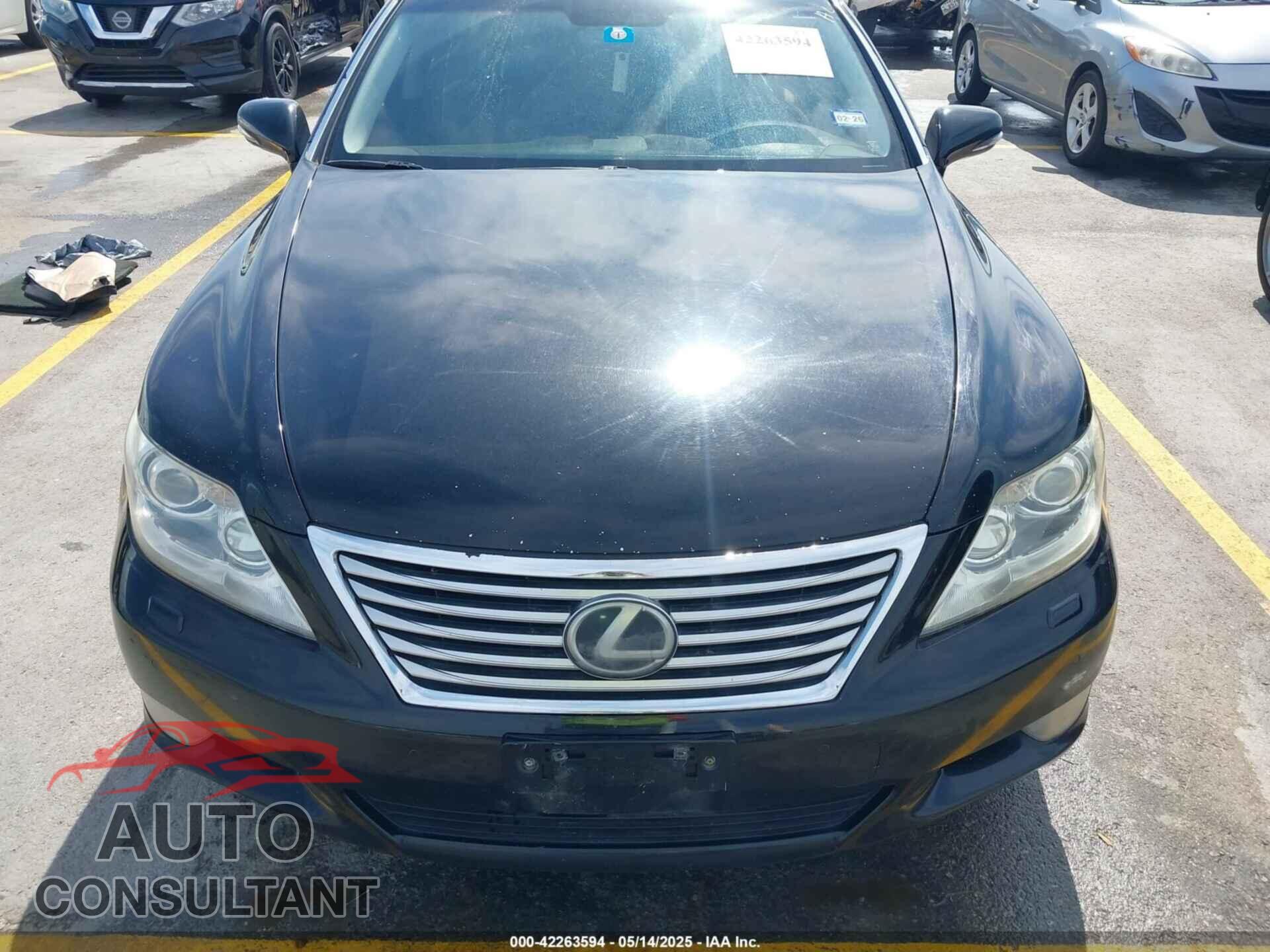 LEXUS LS 460 2010 - JTHGL1EF7A5036957