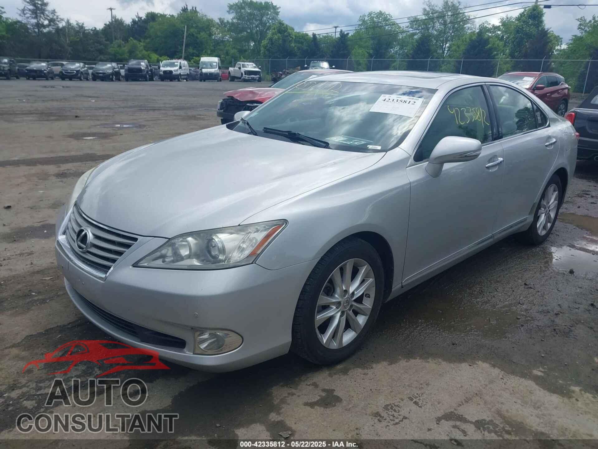 LEXUS ES 350 2012 - JTHBK1EG2C2497722