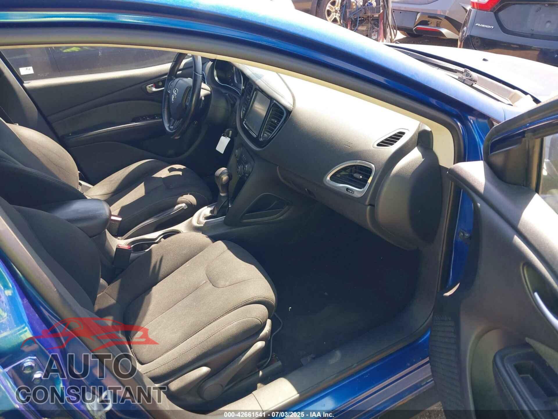 DODGE DART 2013 - 1C3CDFBA3DD340093