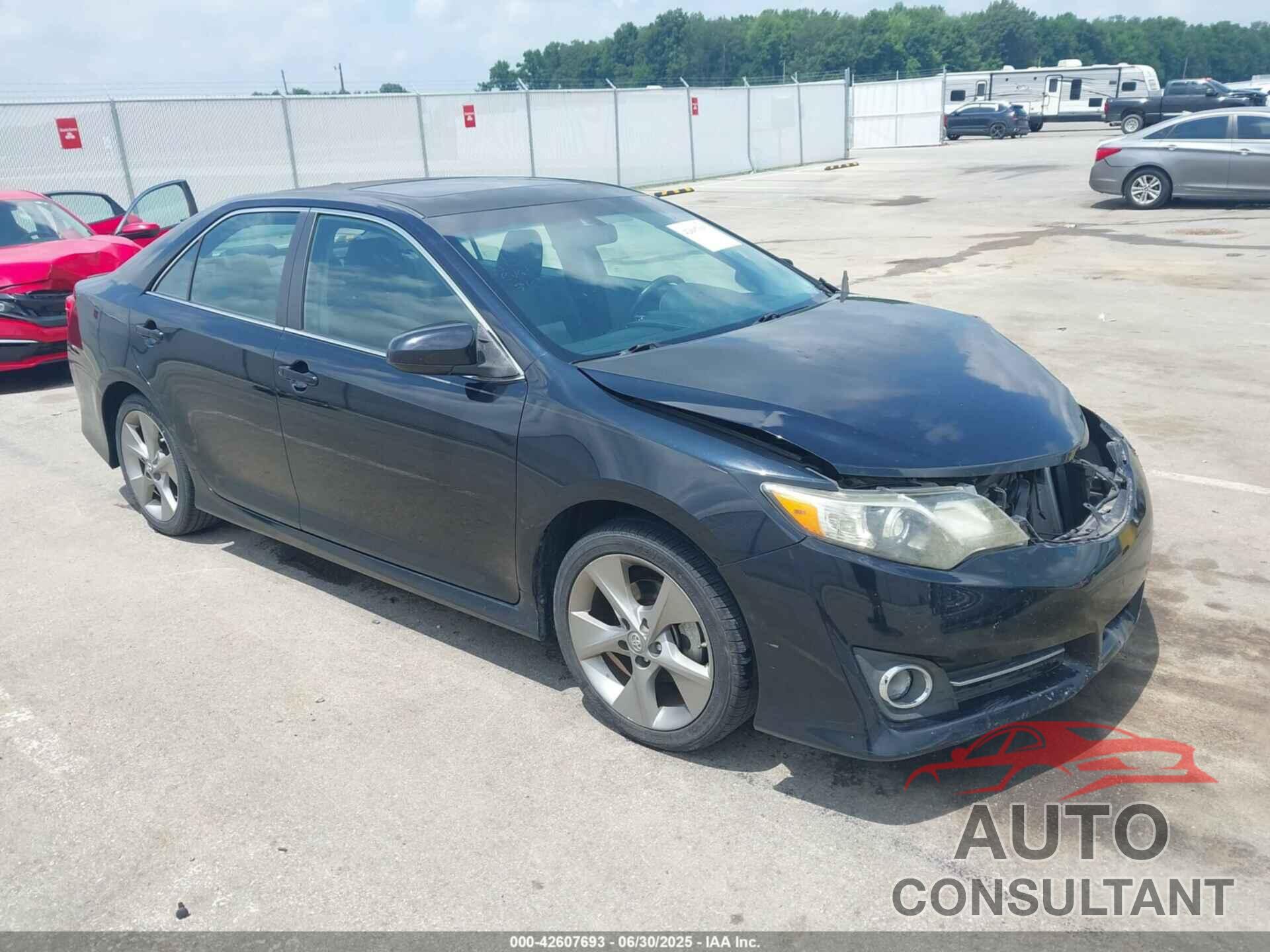 TOYOTA CAMRY 2012 - 4T1BK1FK7CU011457