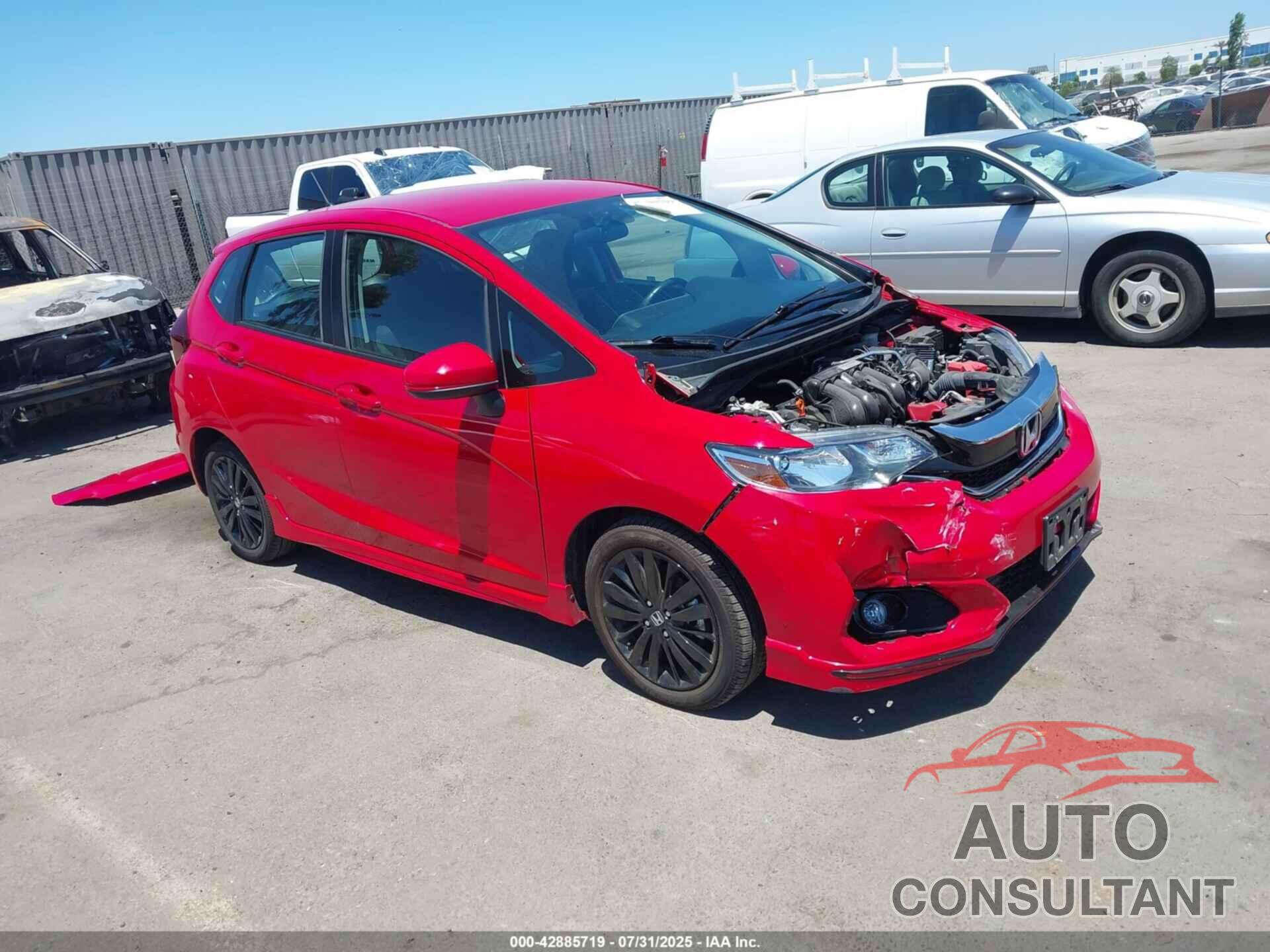 HONDA FIT 2019 - 3HGGK5H62KM718620