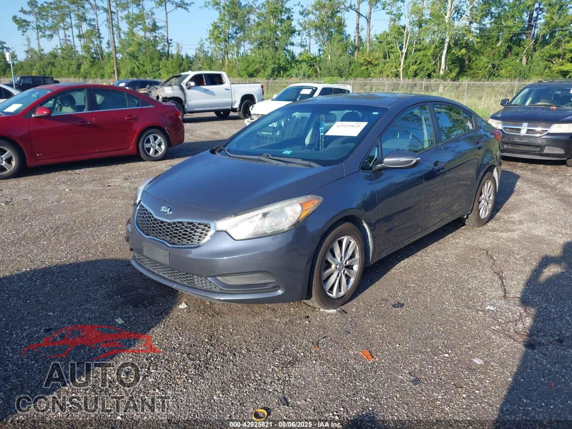 KIA FORTE 2014 - KNAFX4A60E5225767