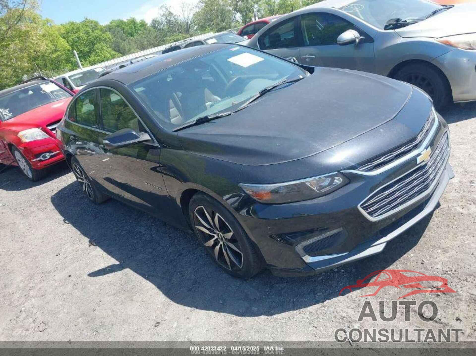 CHEVROLET MALIBU 2016 - 1G1ZE5ST3GF181785