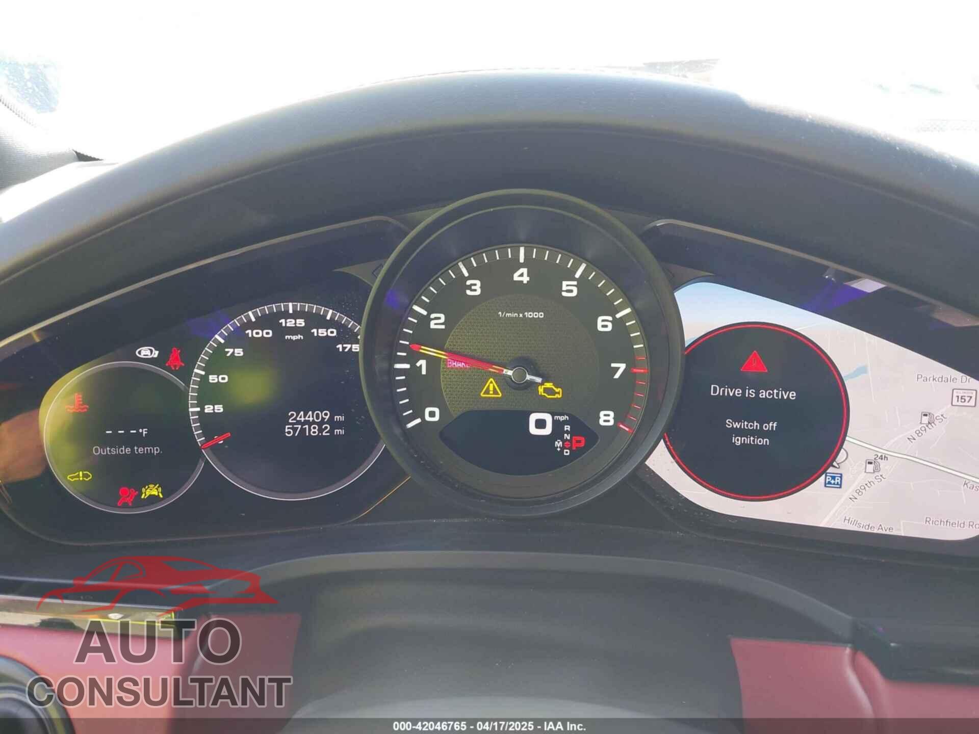 PORSCHE CAYENNE 2023 - WP1AA2AY5PDA03348