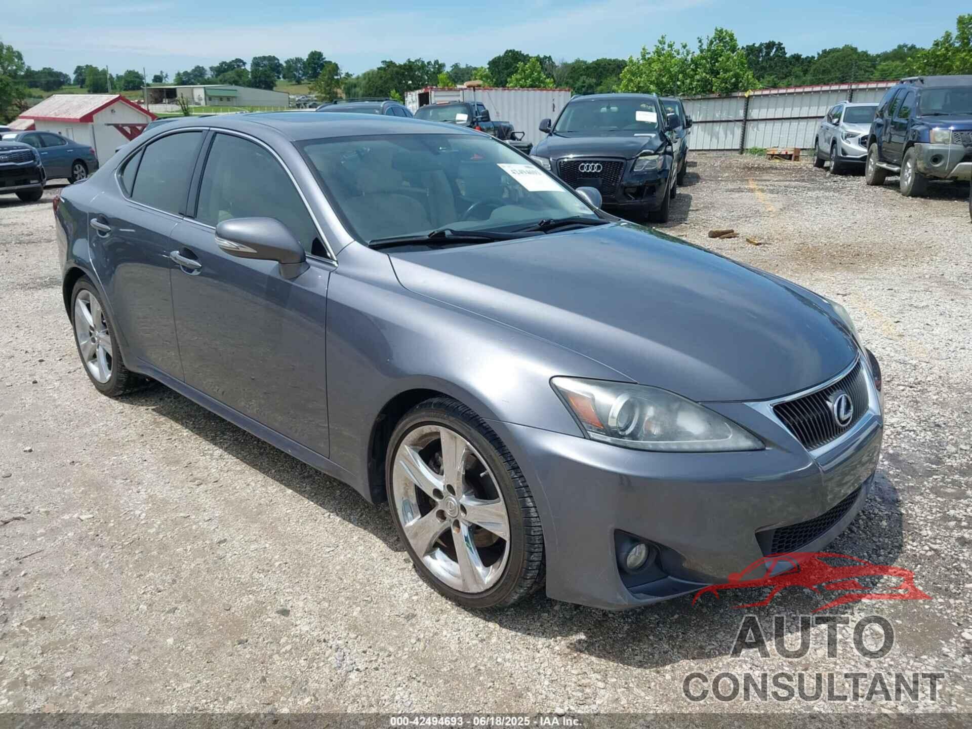 LEXUS IS 250 2012 - JTHBF5C29C5169344