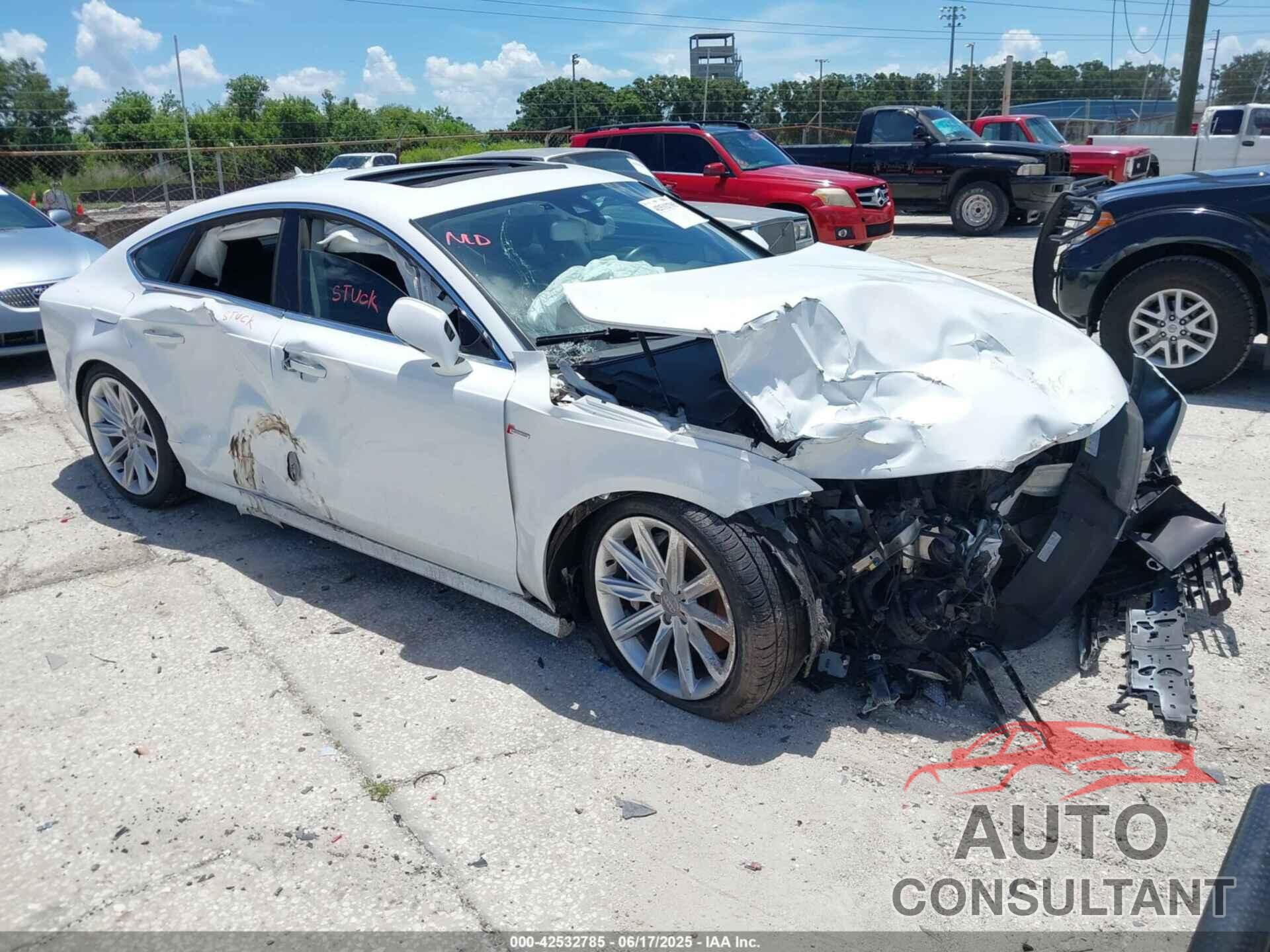 AUDI A7 2012 - WAUSGAFC0CN010138