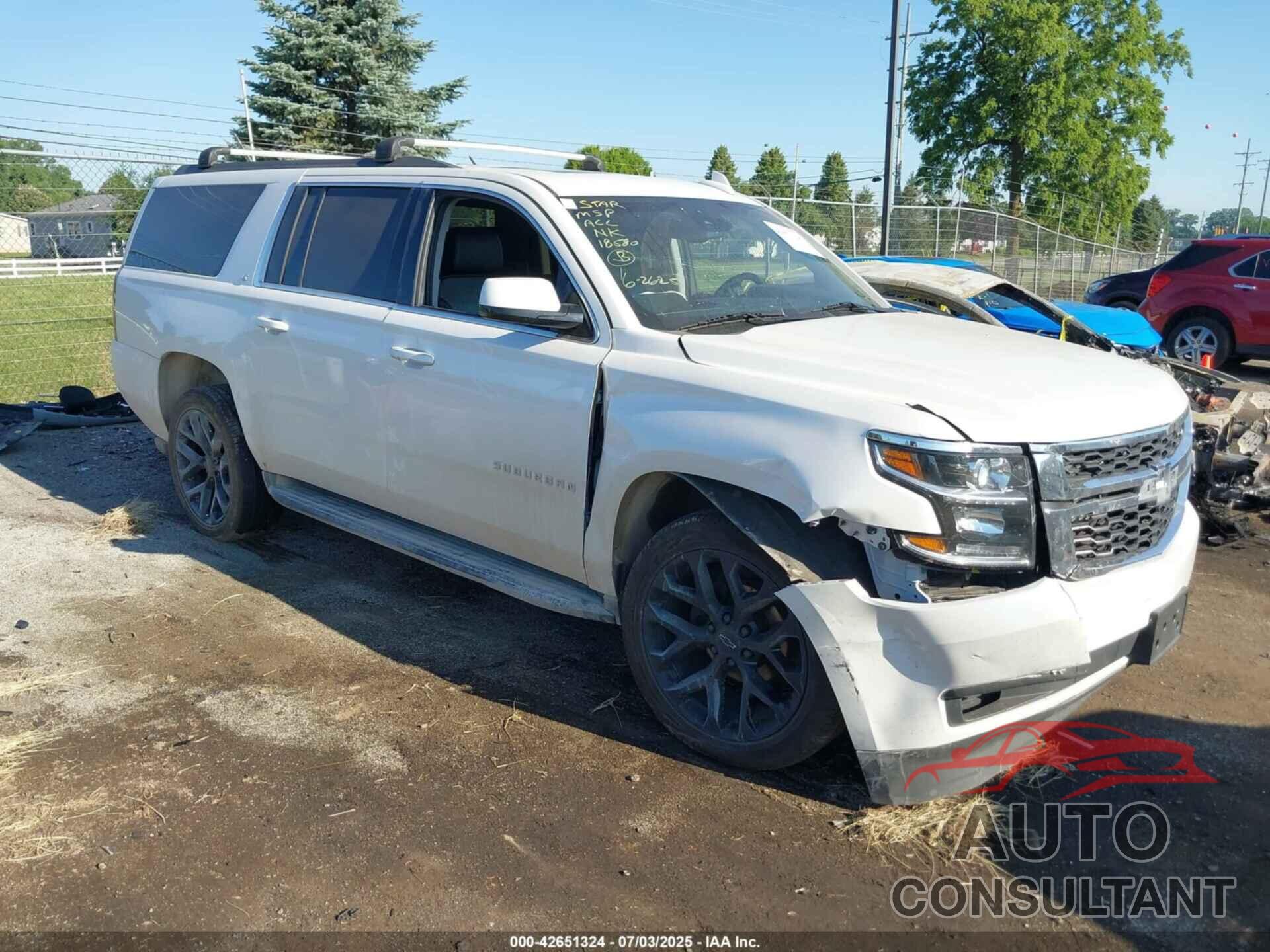 CHEVROLET SUBURBAN 2016 - 1GNSKHKC5GR425493