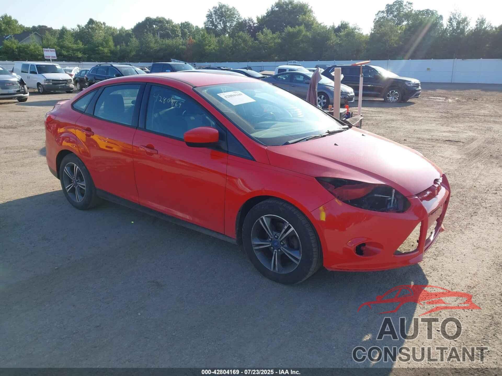 FORD FOCUS 2012 - 1FAHP3F27CL311345