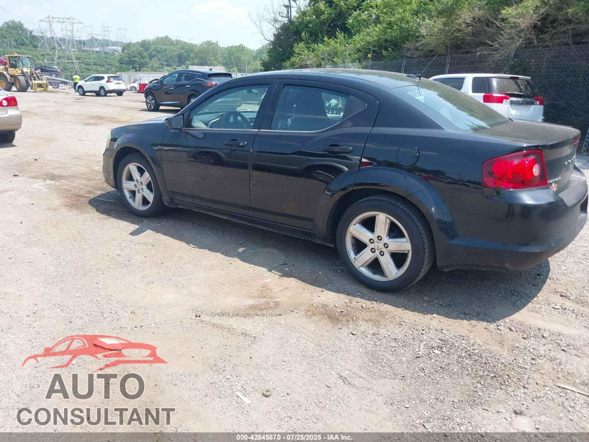DODGE AVENGER 2013 - 1C3CDZCB0DN680997