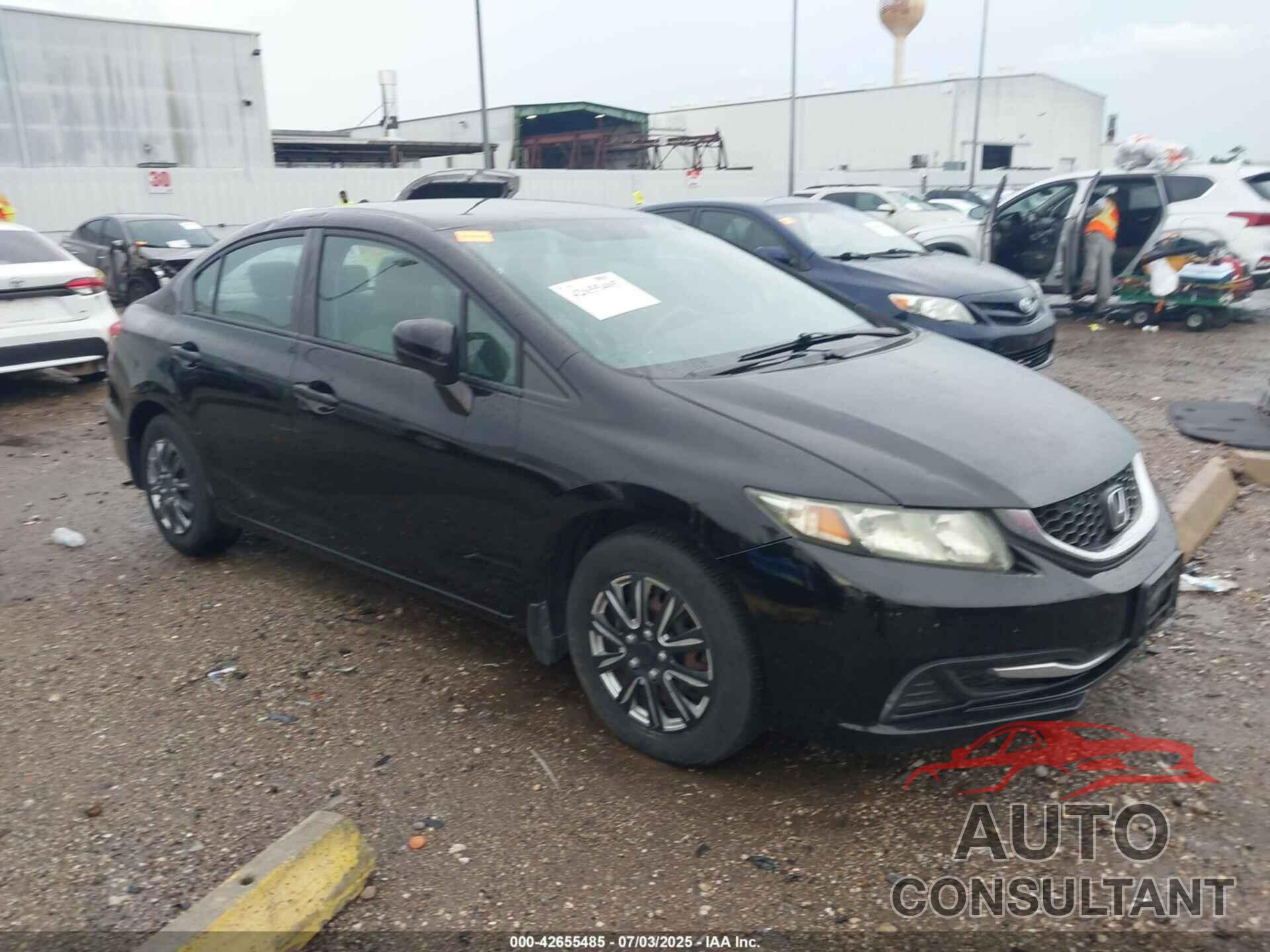 HONDA CIVIC 2014 - 2HGFB2F51EH509084
