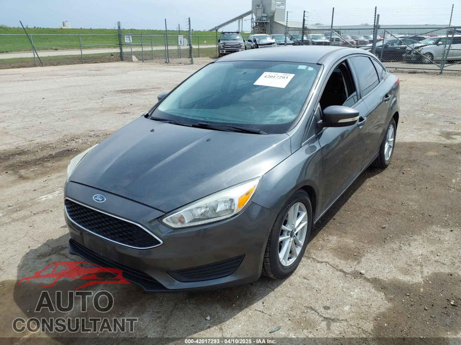 FORD FOCUS 2017 - 1FADP3F21HL270183