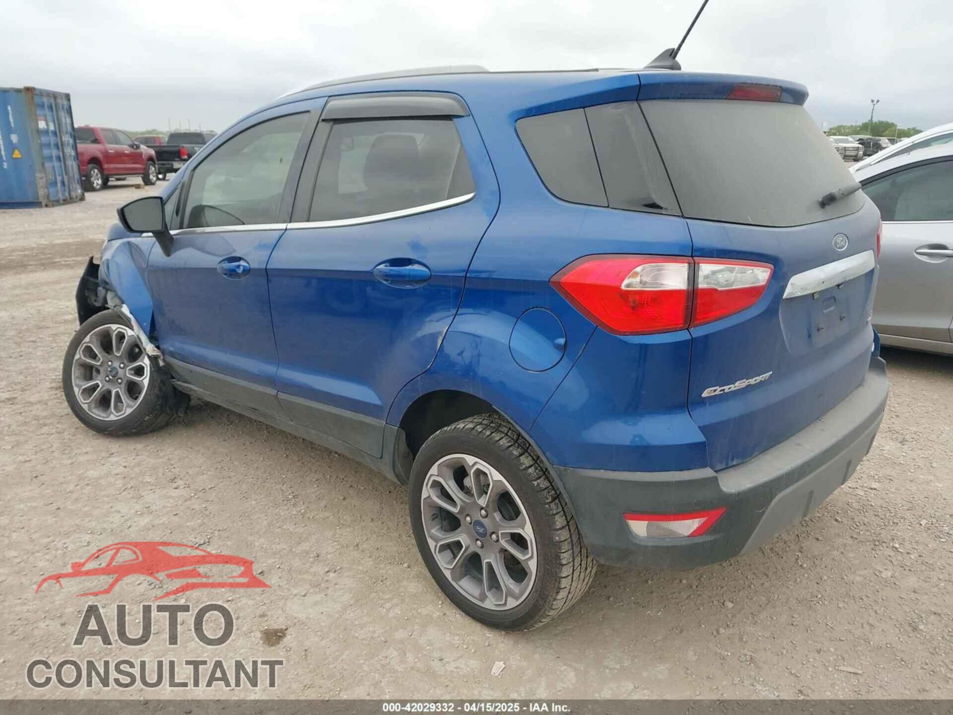 FORD ECOSPORT 2020 - MAJ6S3KL5LC313843