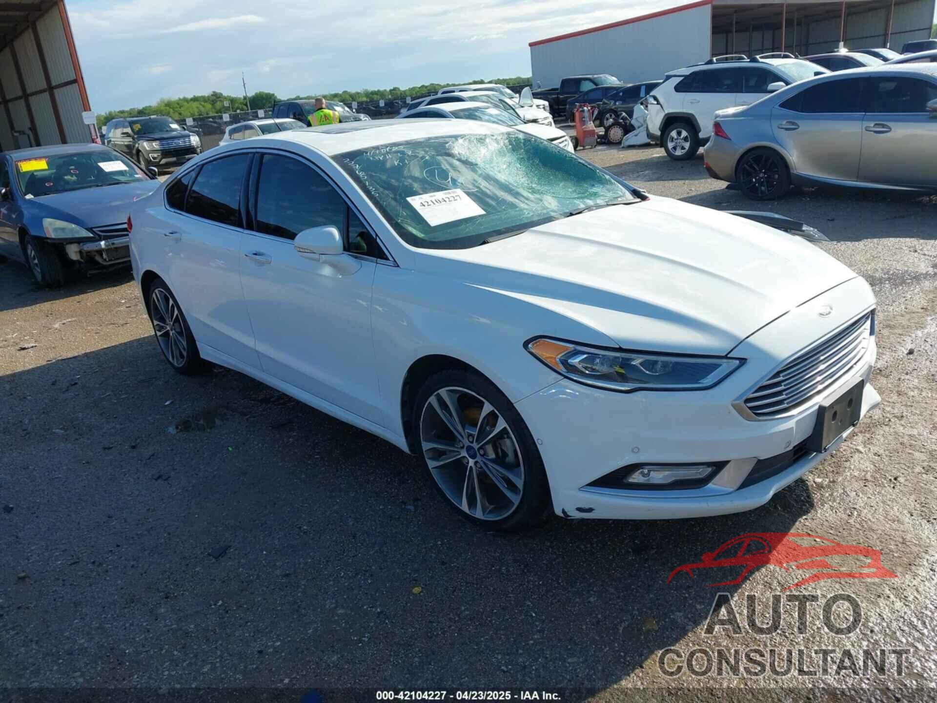 FORD FUSION 2017 - 3FA6P0K97HR129498