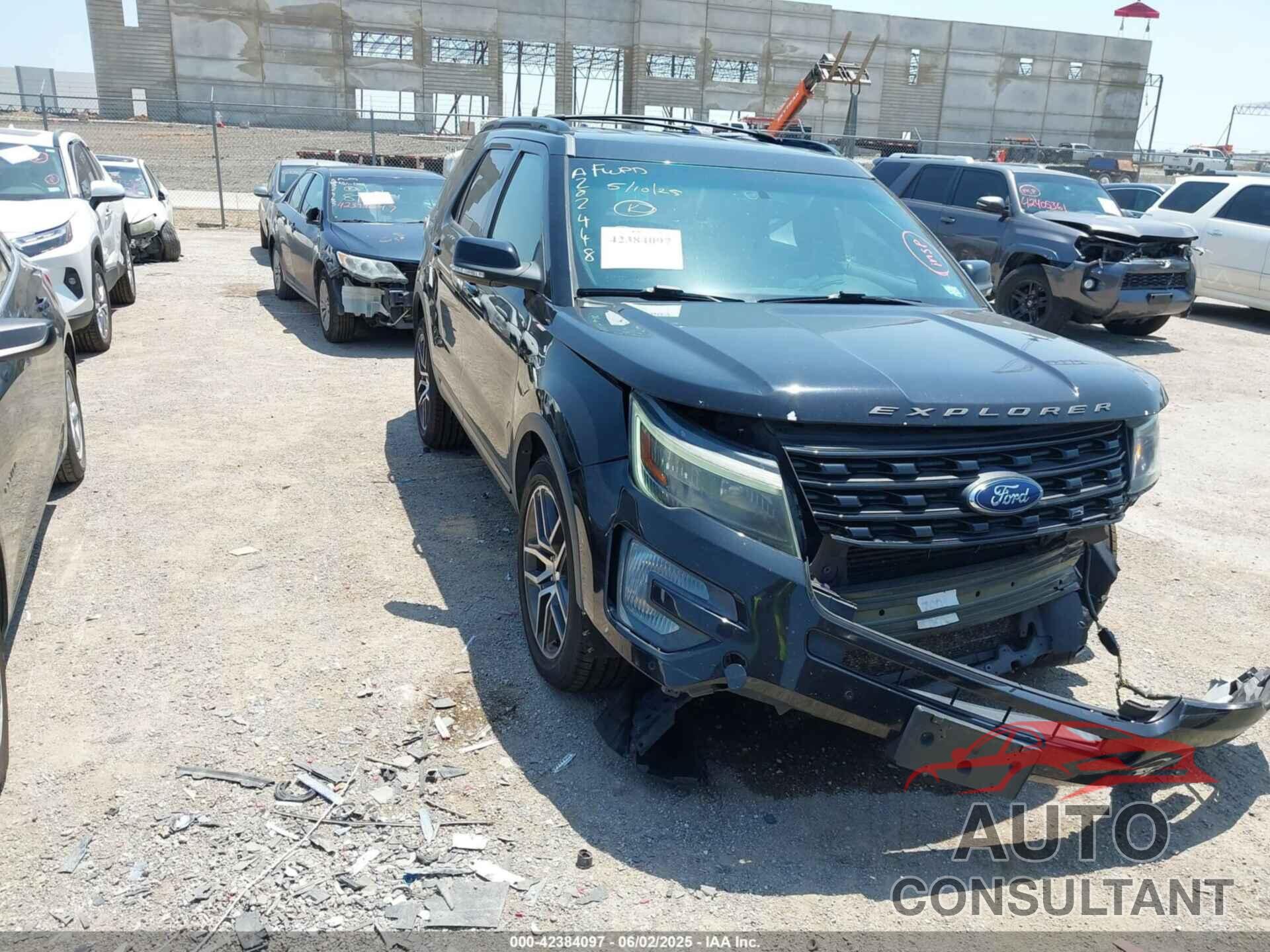 FORD EXPLORER 2017 - 1FM5K8GT8HGB28287