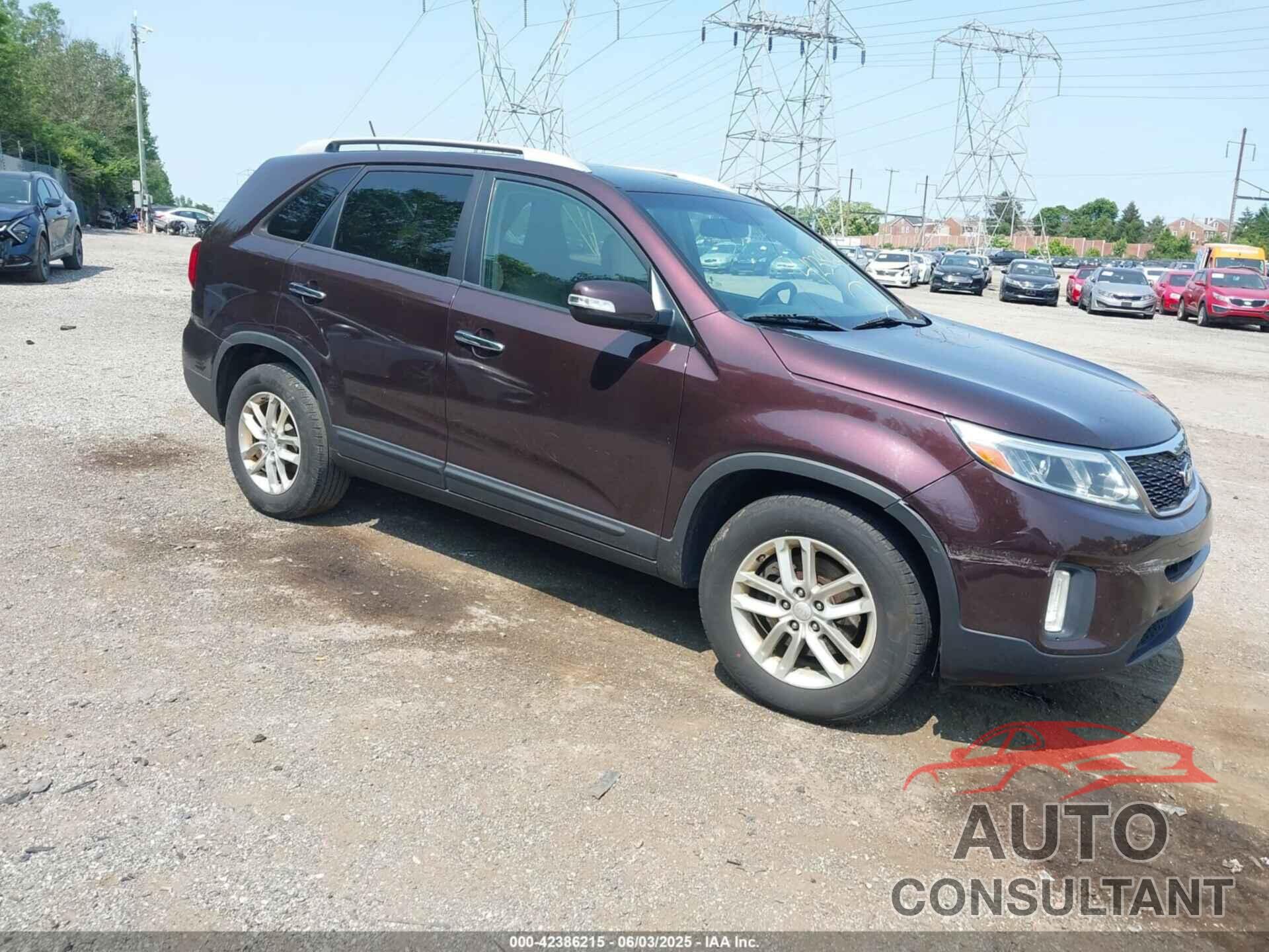 KIA SORENTO 2015 - 5XYKT3A69FG593428