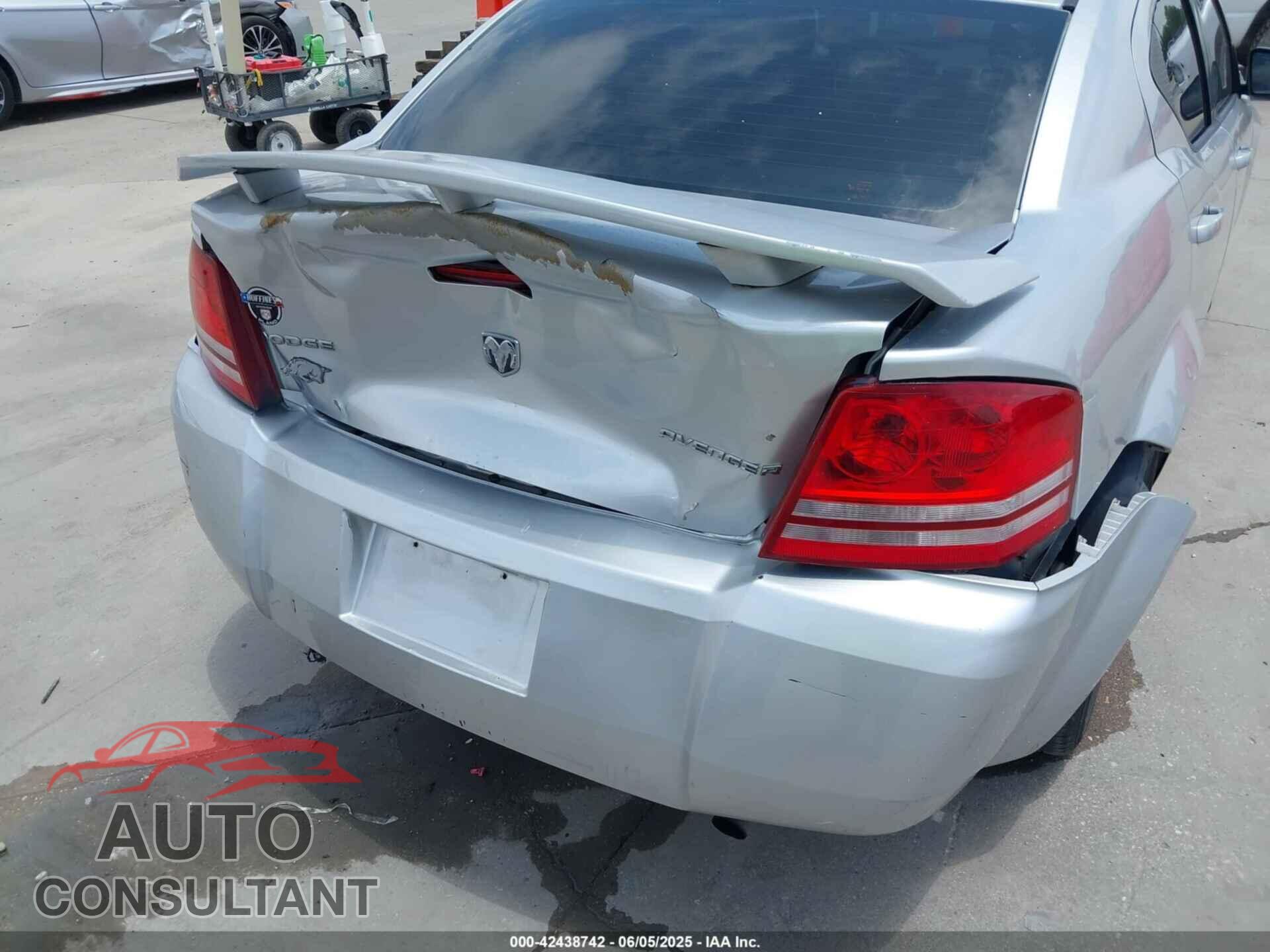 DODGE AVENGER 2010 - 1B3CC1FB4AN204566