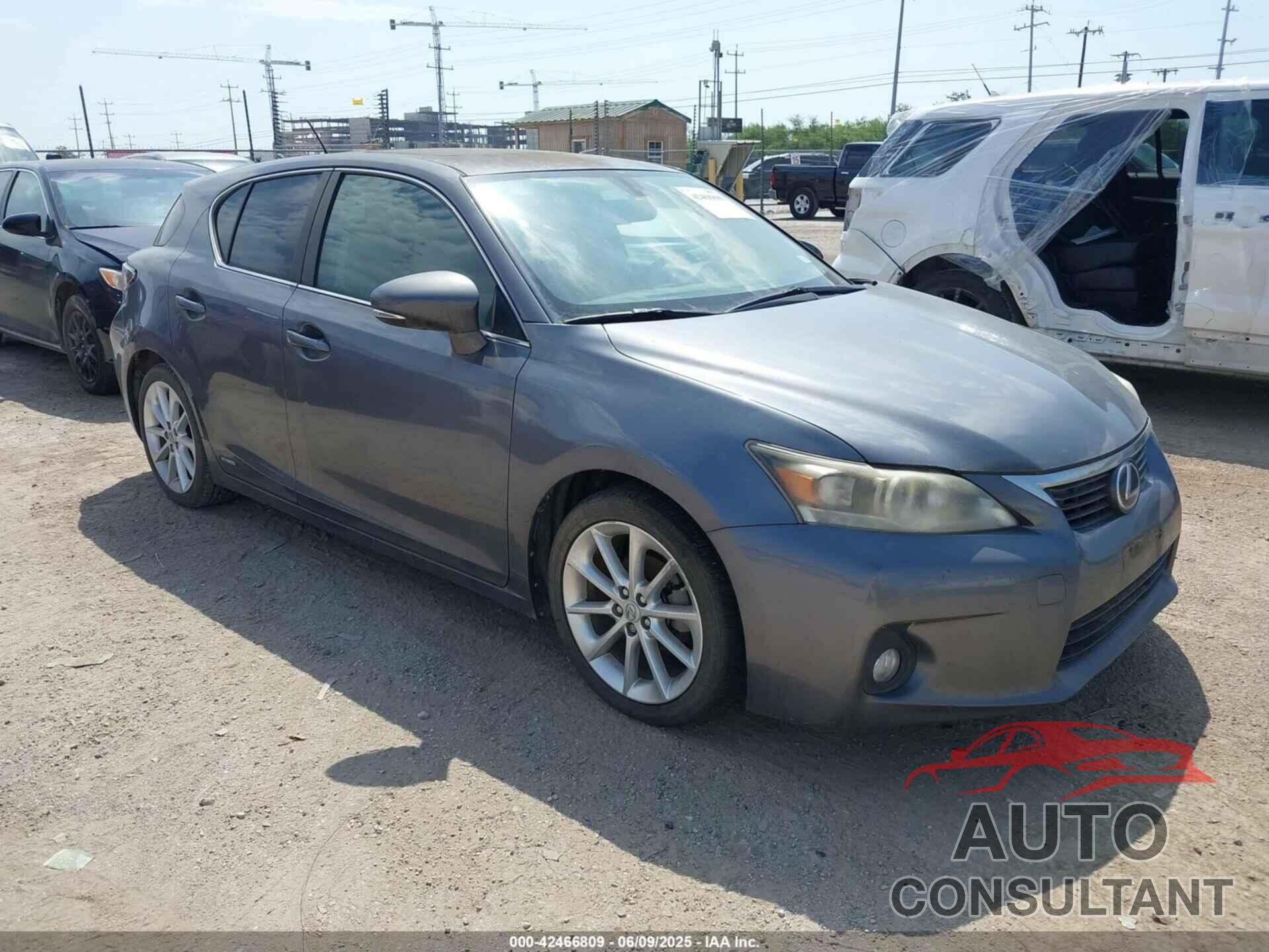 LEXUS CT 200H 2012 - JTHKD5BHXC2061473