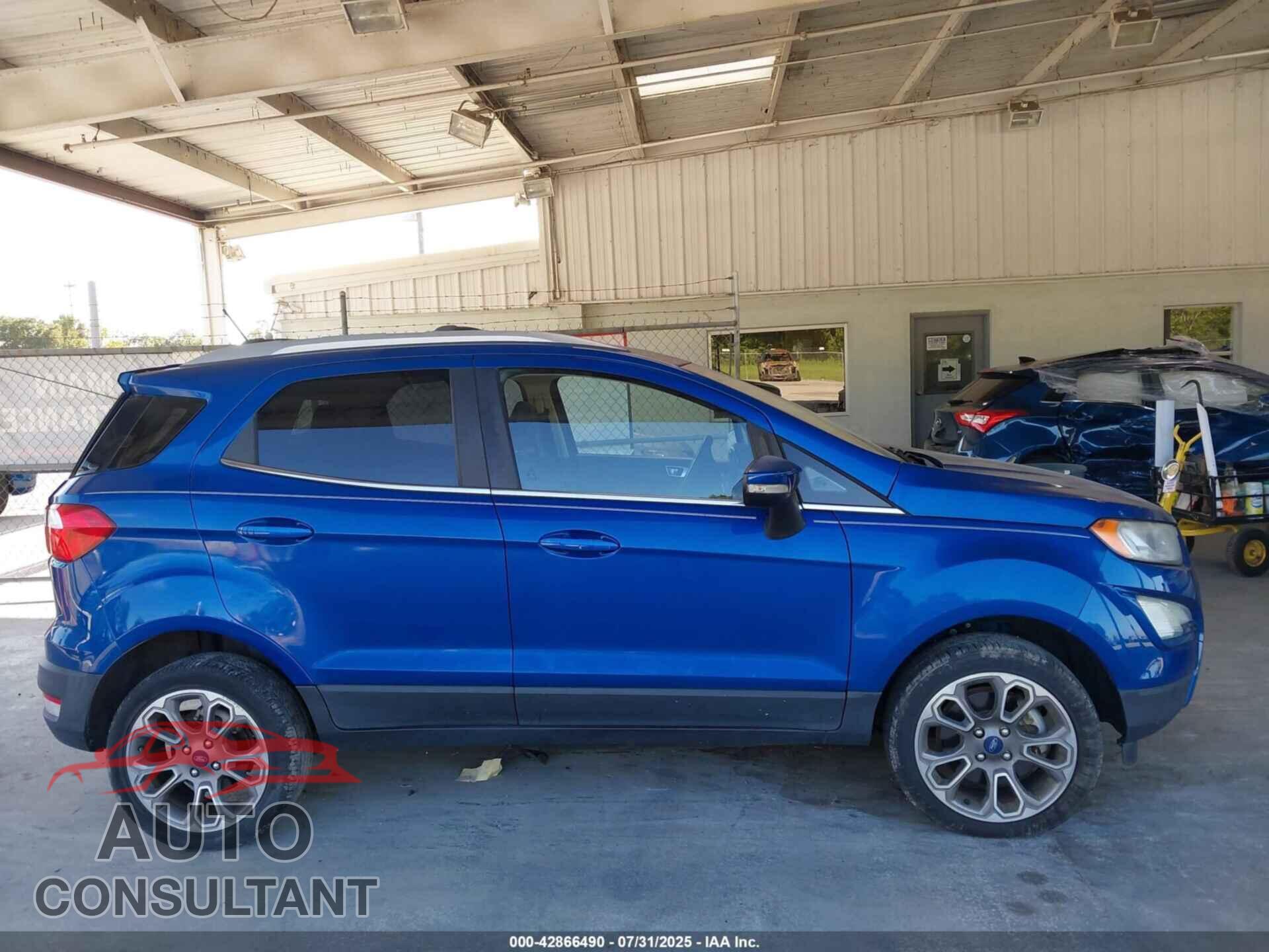 FORD ECOSPORT 2019 - MAJ6S3KL2KC310901