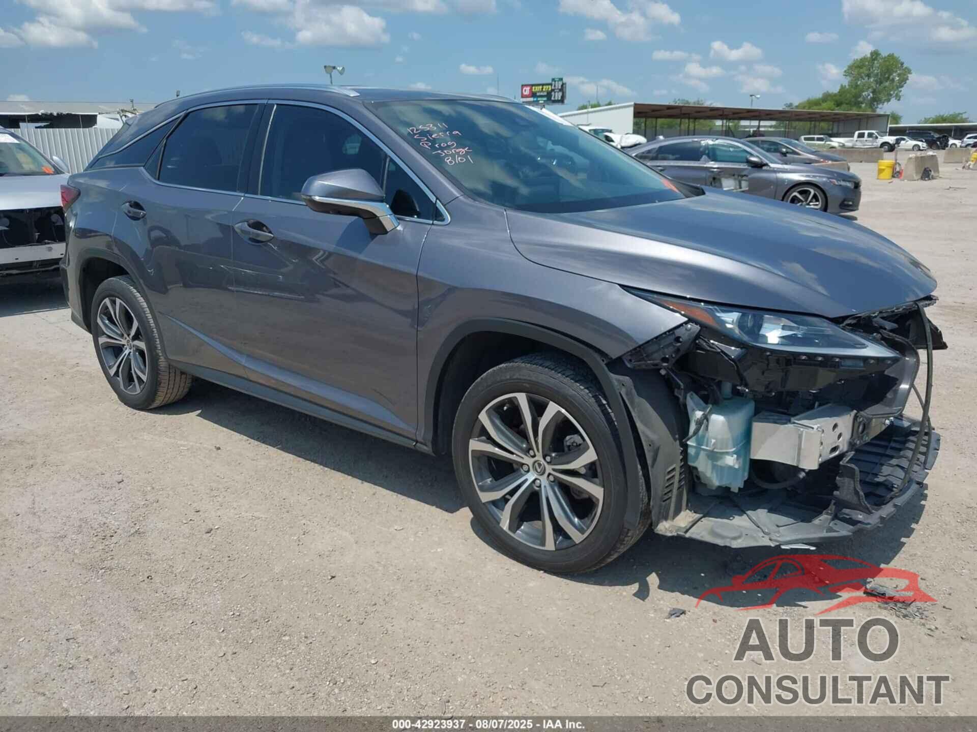 LEXUS RX 350 2022 - 2T2HZMAA1NC230517