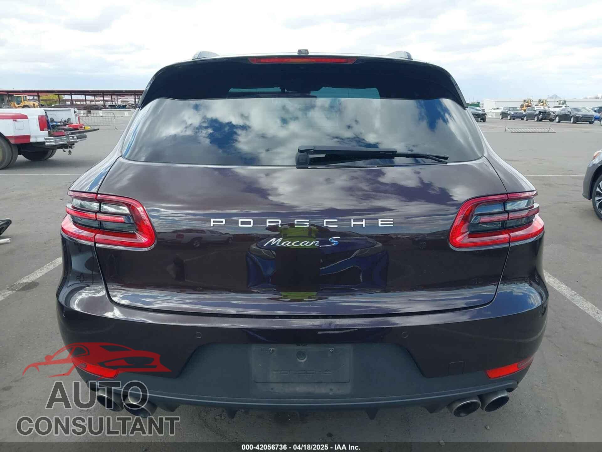 PORSCHE MACAN 2015 - WP1AB2A55FLB73006