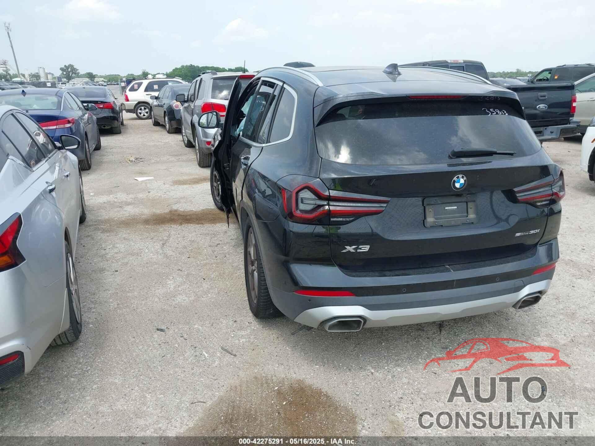 BMW X3 2022 - 5UX43DP00N9K73575
