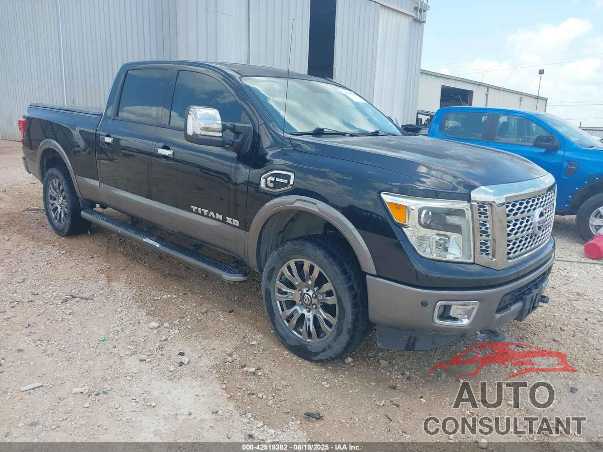 NISSAN TITAN XD 2016 - 1N6BA1F27GN512739