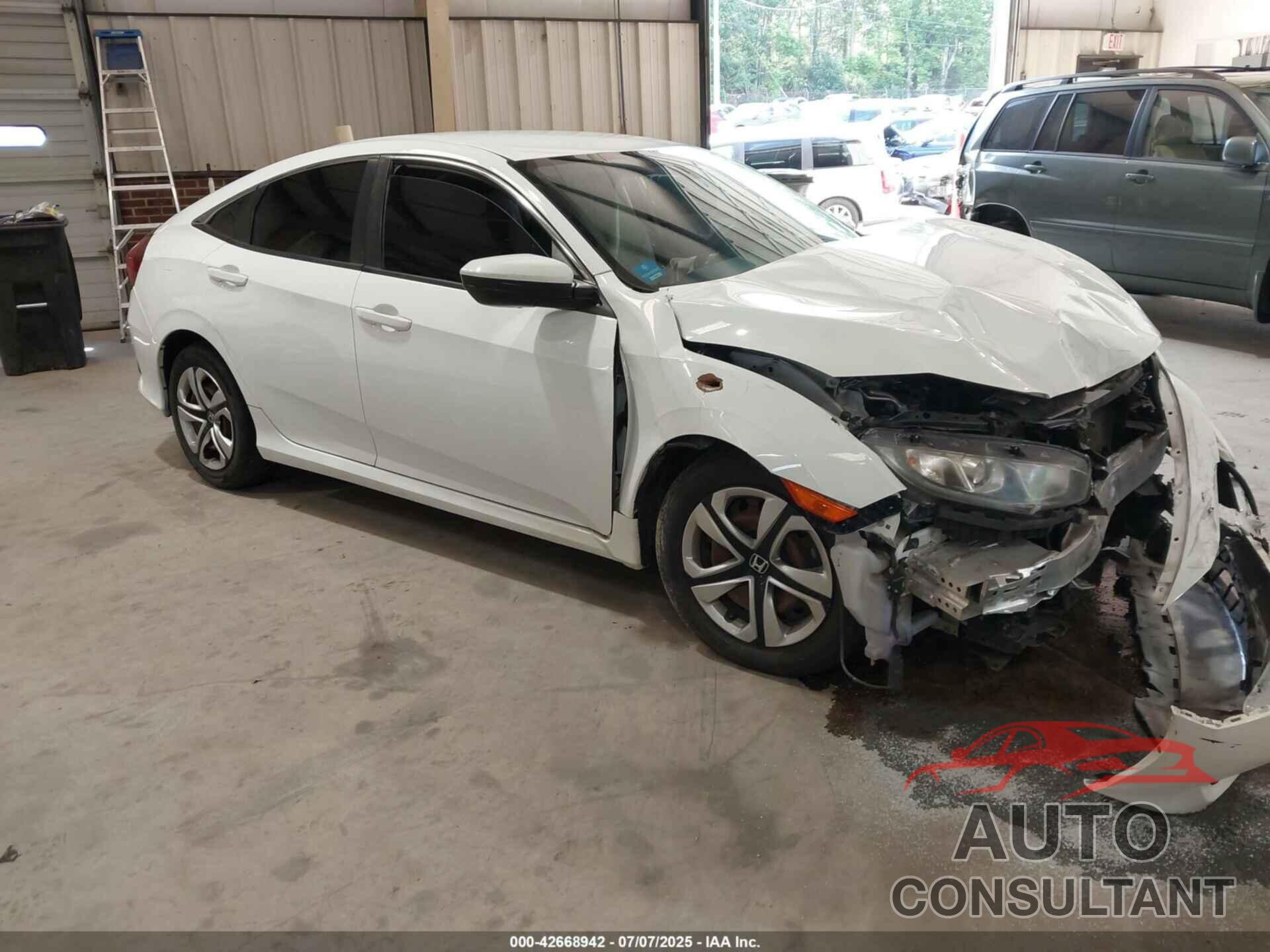 HONDA CIVIC 2017 - 19XFC2F58HE068906