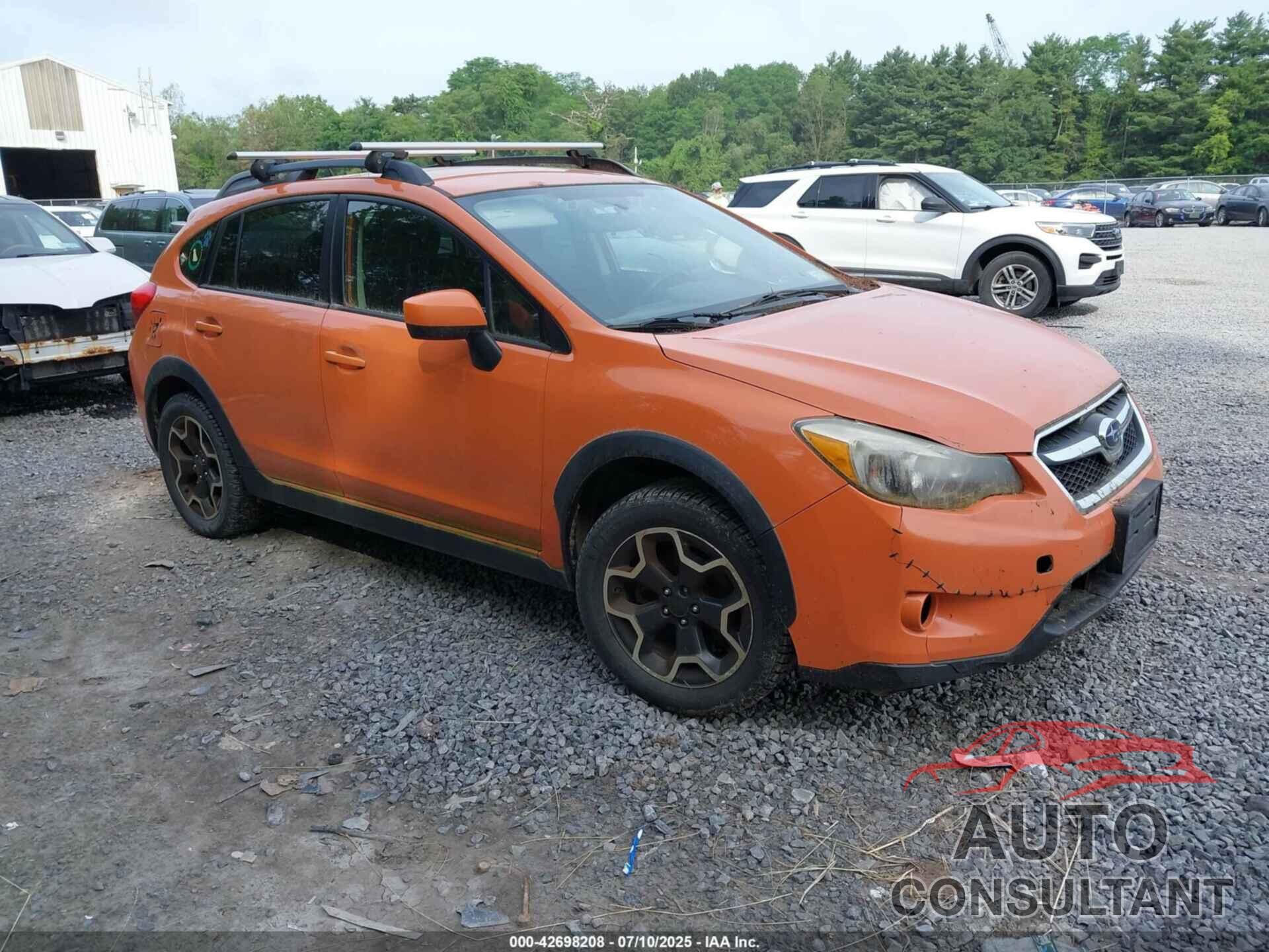 SUBARU XV CROSSTREK 2015 - JF2GPAFC7F8269237
