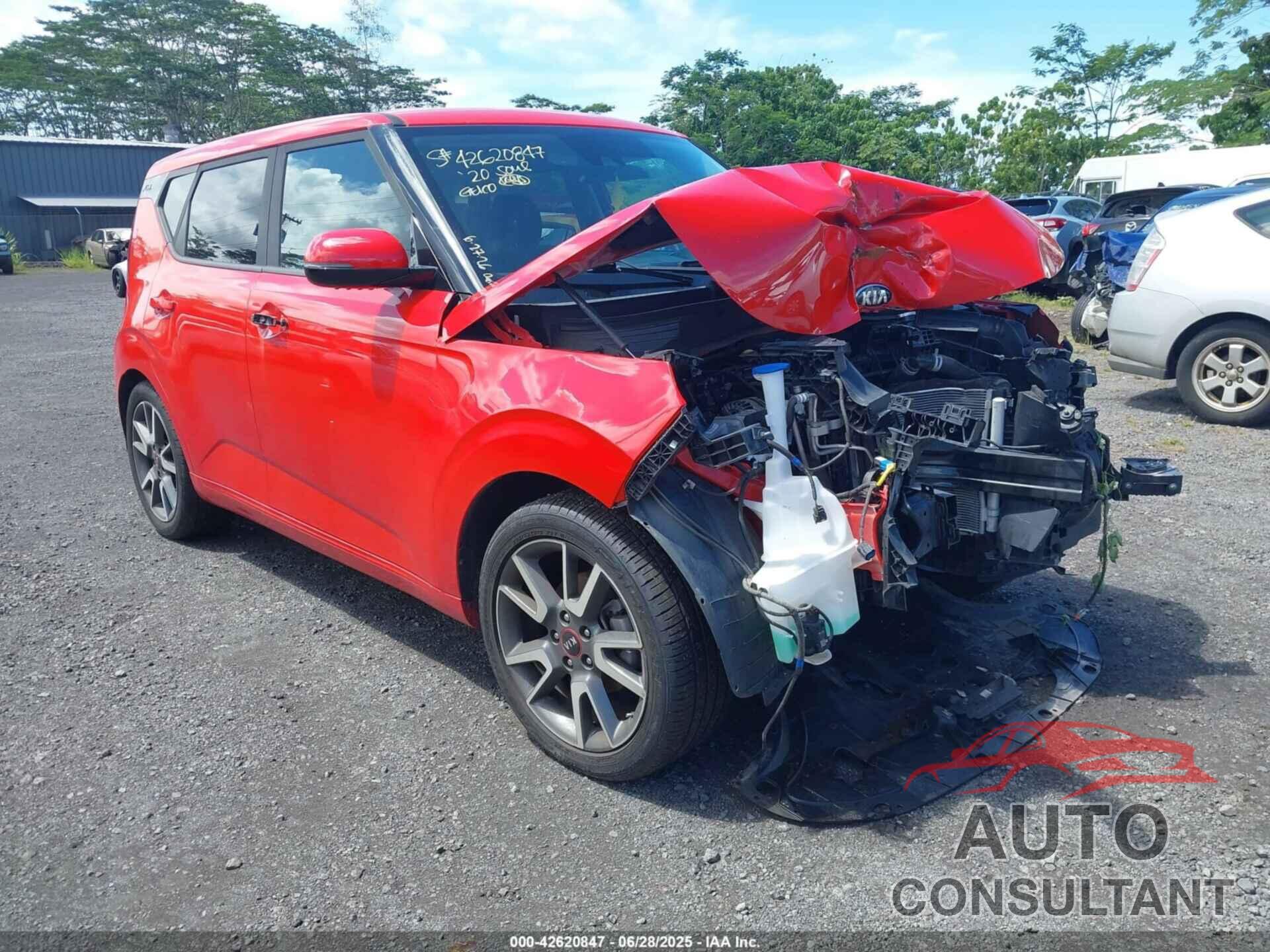 KIA SOUL 2020 - KNDJ63AU6L7093284