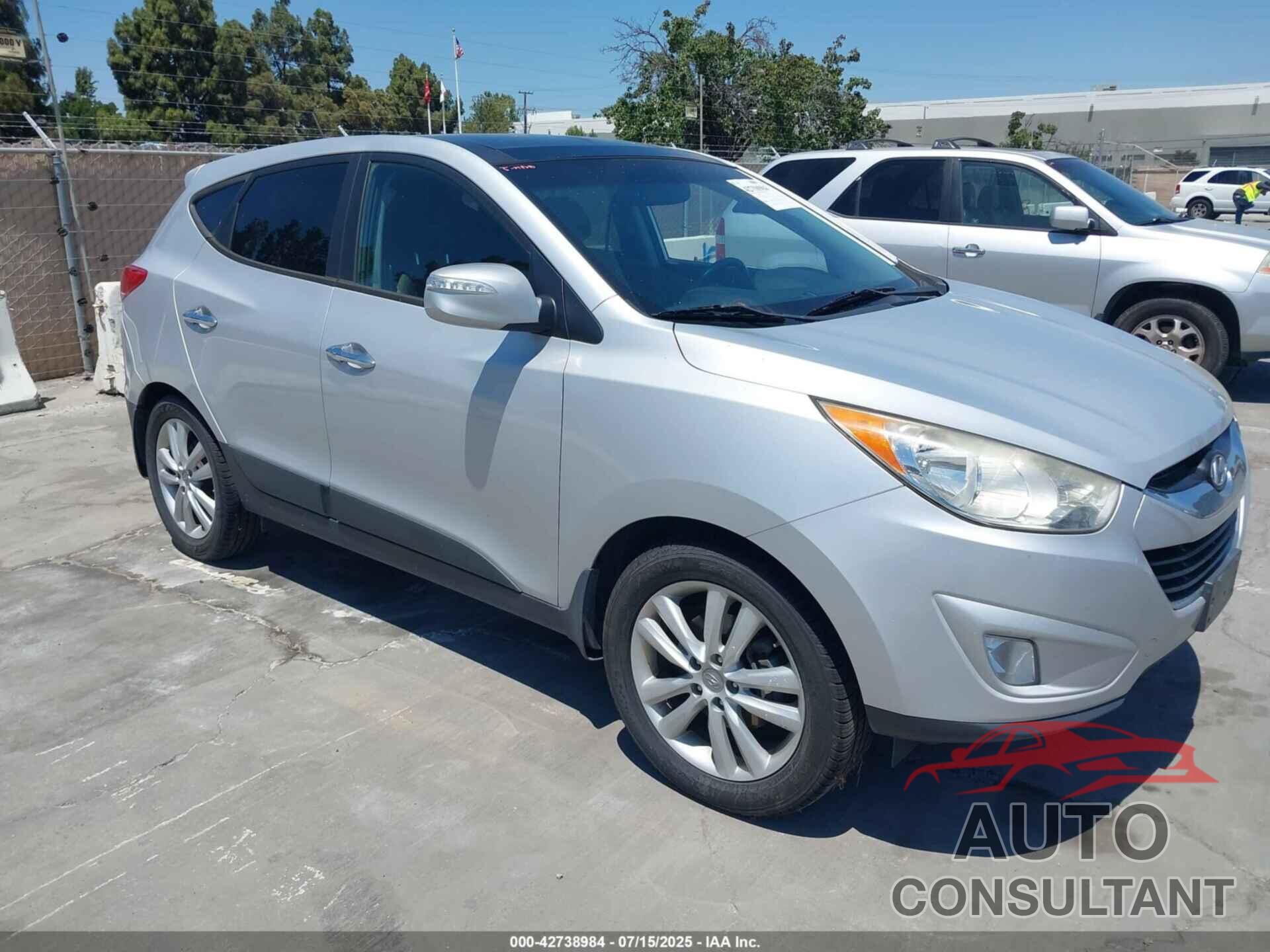 HYUNDAI TUCSON 2013 - KM8JU3AC7DU567125