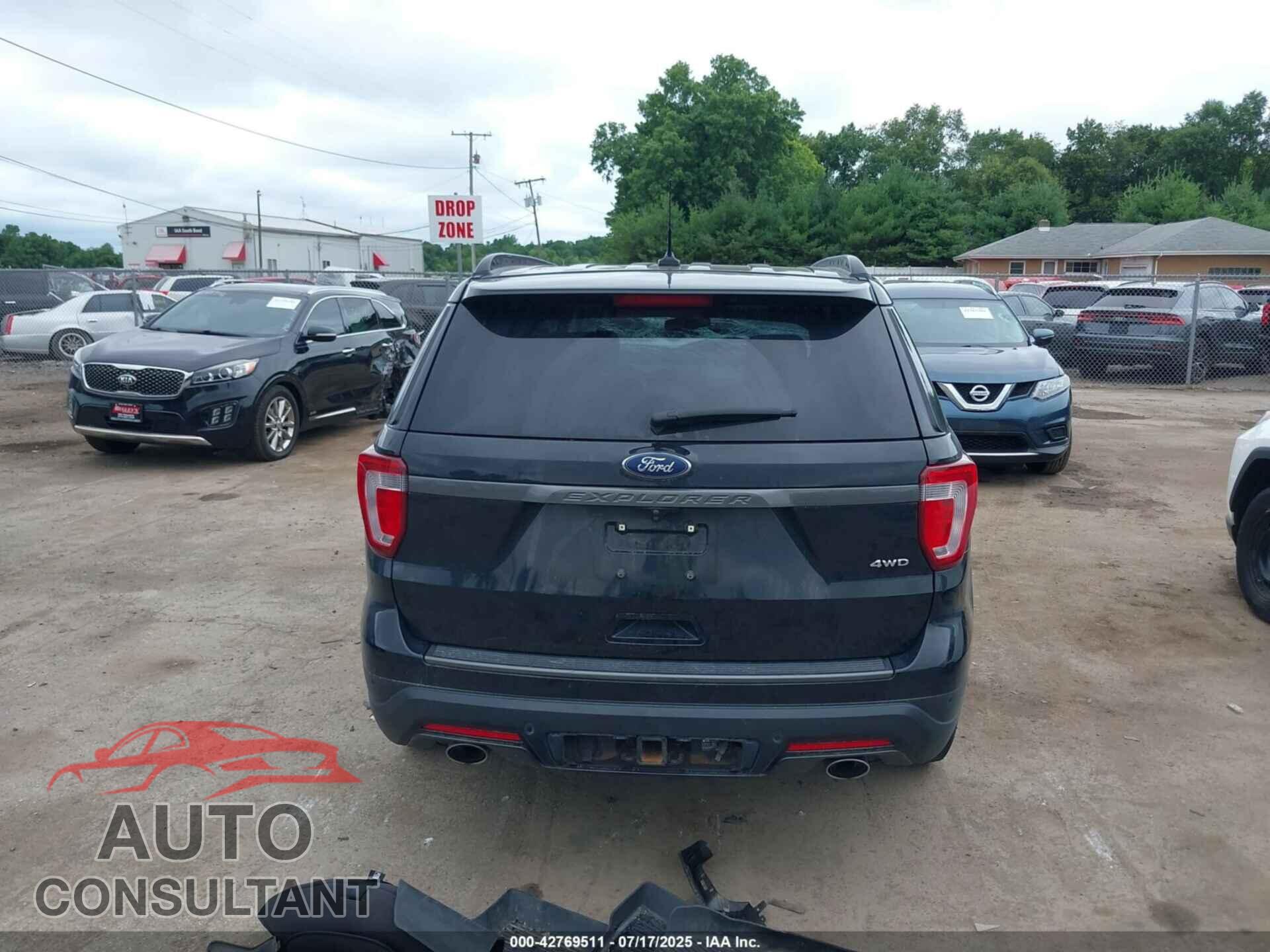 FORD EXPLORER 2018 - 1FM5K8D85JGB49183