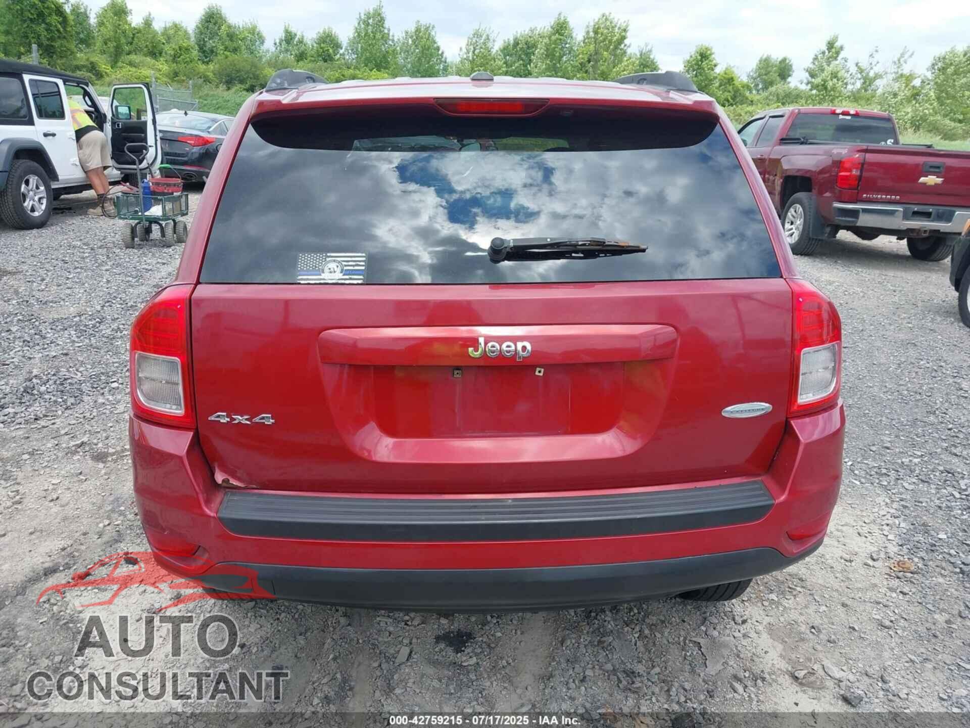 JEEP COMPASS 2012 - 1C4NJDEB6CD524495