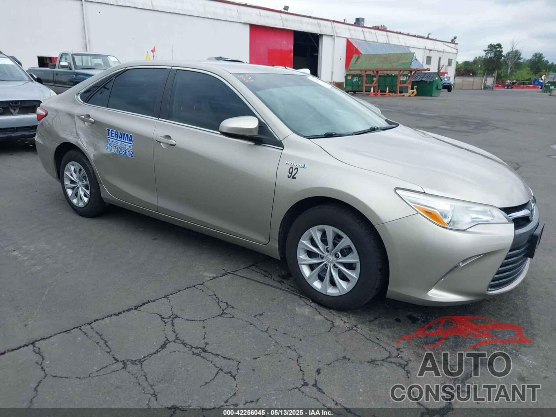 TOYOTA CAMRY HYBRID 2015 - 4T1BD1FK0FU173414
