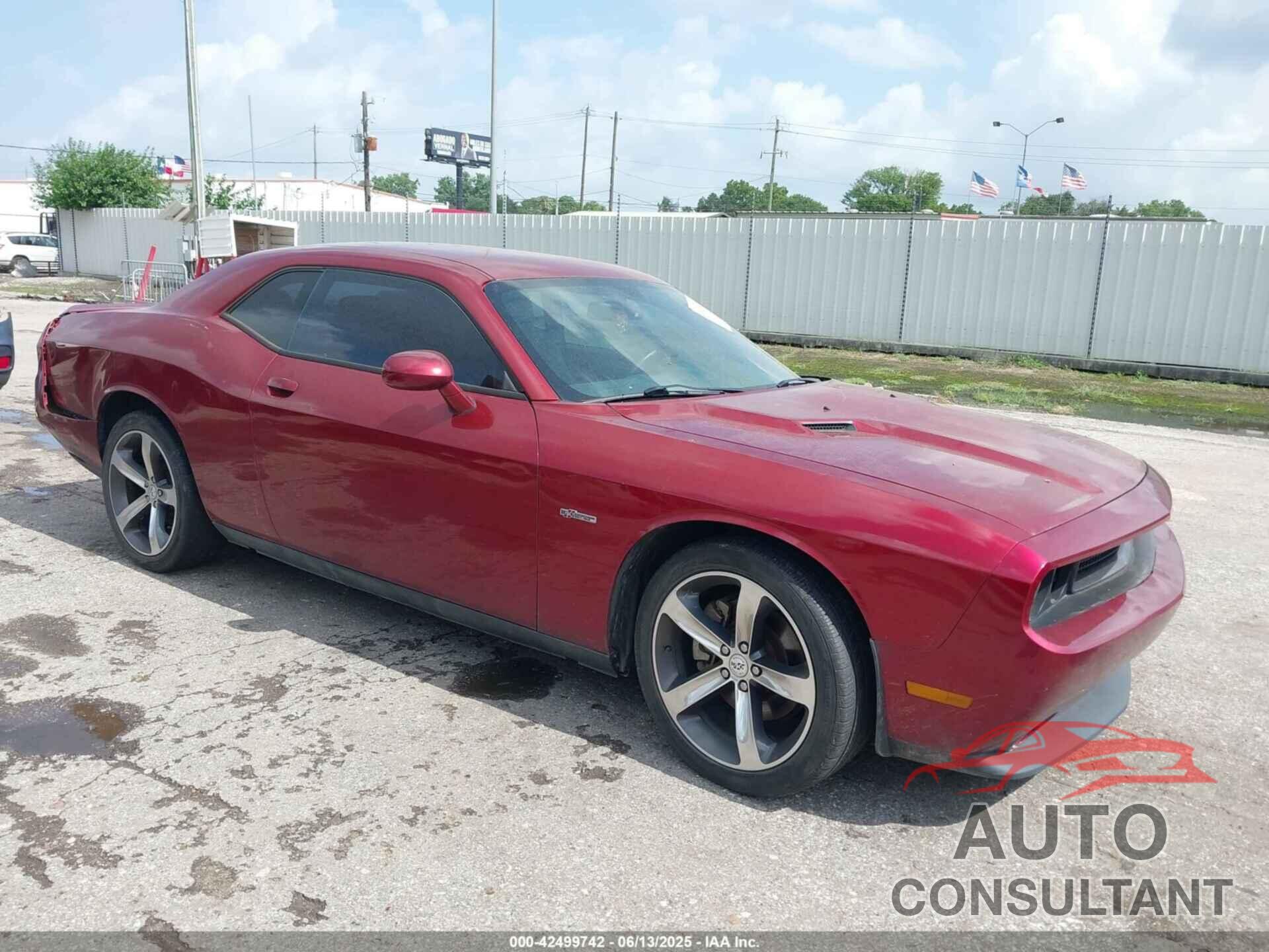 DODGE CHALLENGER 2014 - 2C3CDYAG5EH218633