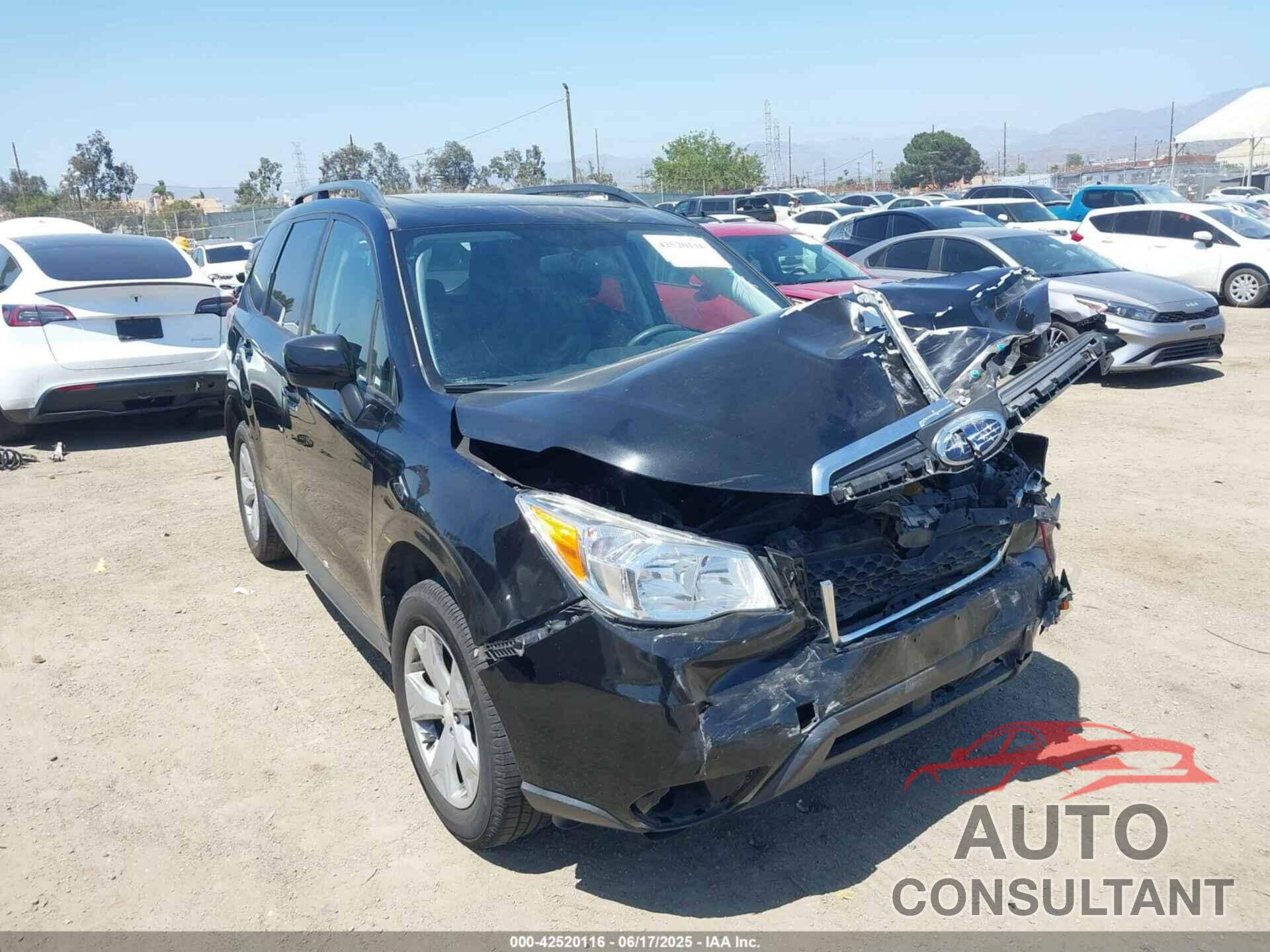 SUBARU FORESTER 2015 - JF2SJADC9FH482639