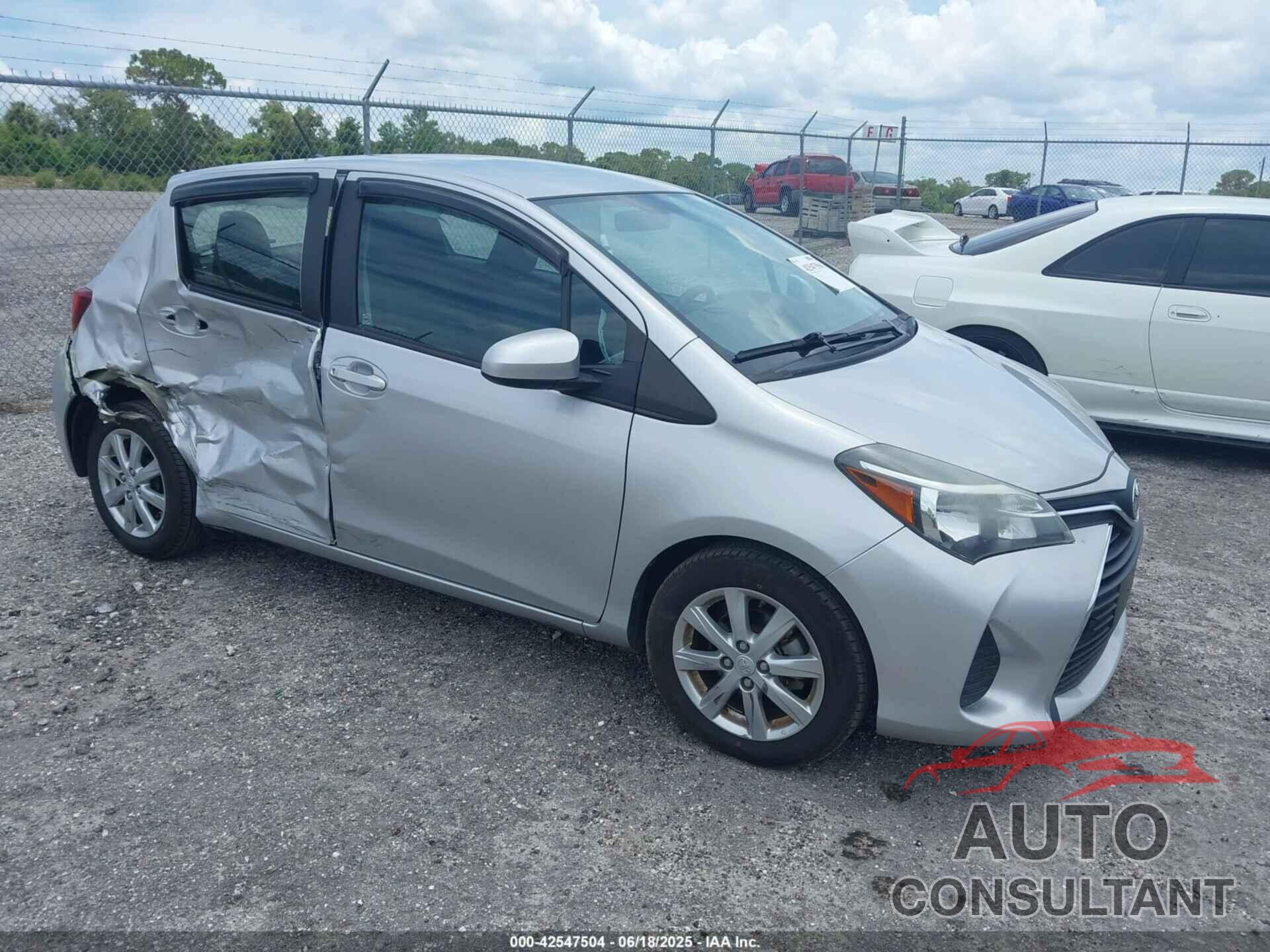 TOYOTA YARIS 2015 - VNKKTUD30FA019329