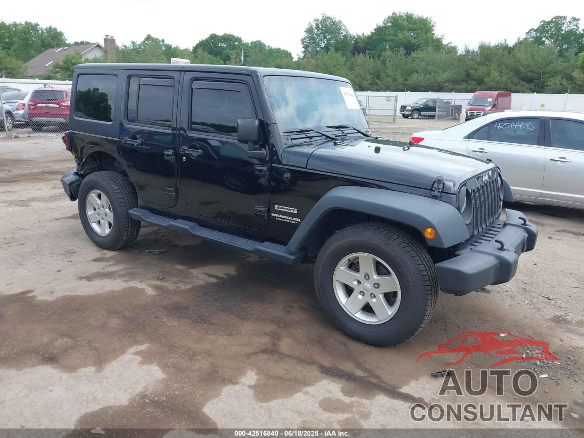 JEEP WRANGLER UNLIMITED 2017 - 1C4BJWDG5HL565449