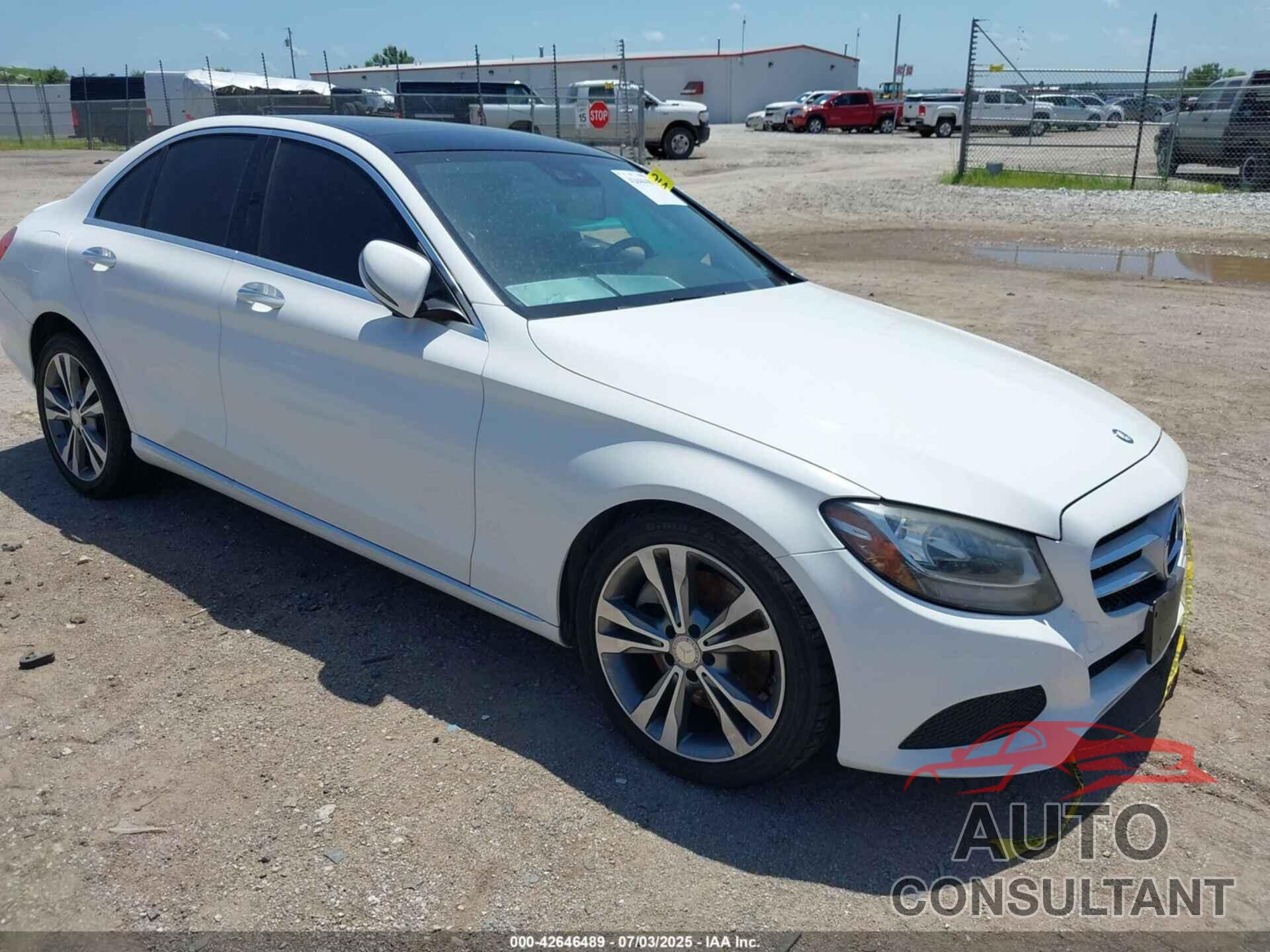 MERCEDES-BENZ C 300 2016 - 55SWF4JB6GU143660
