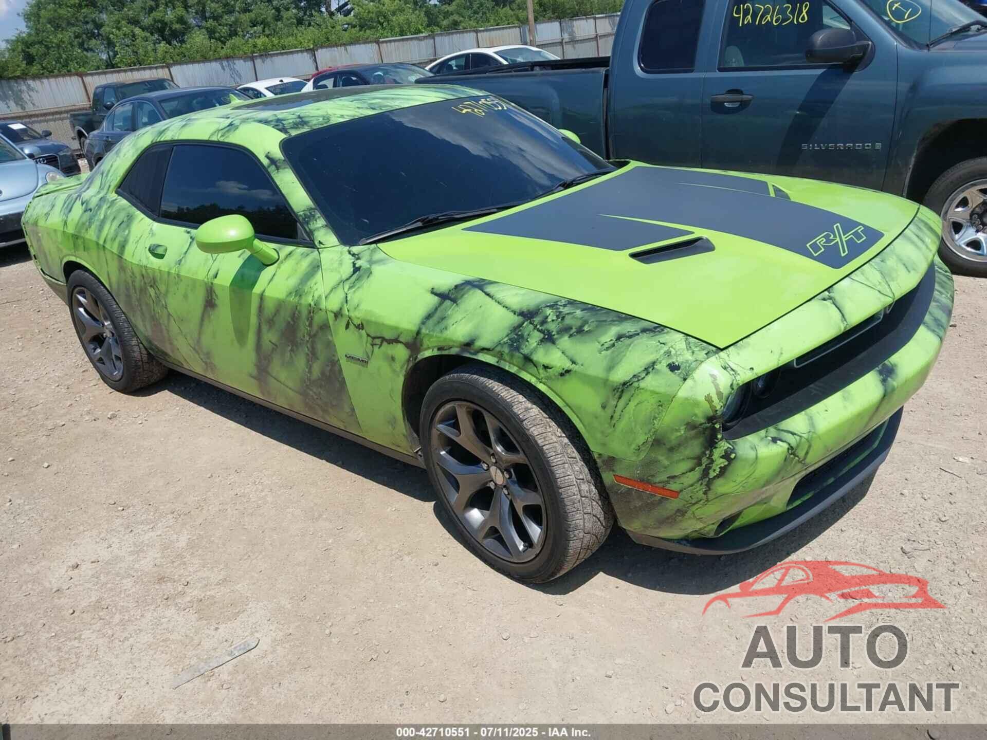 DODGE CHALLENGER 2015 - 2C3CDZATXFH708036