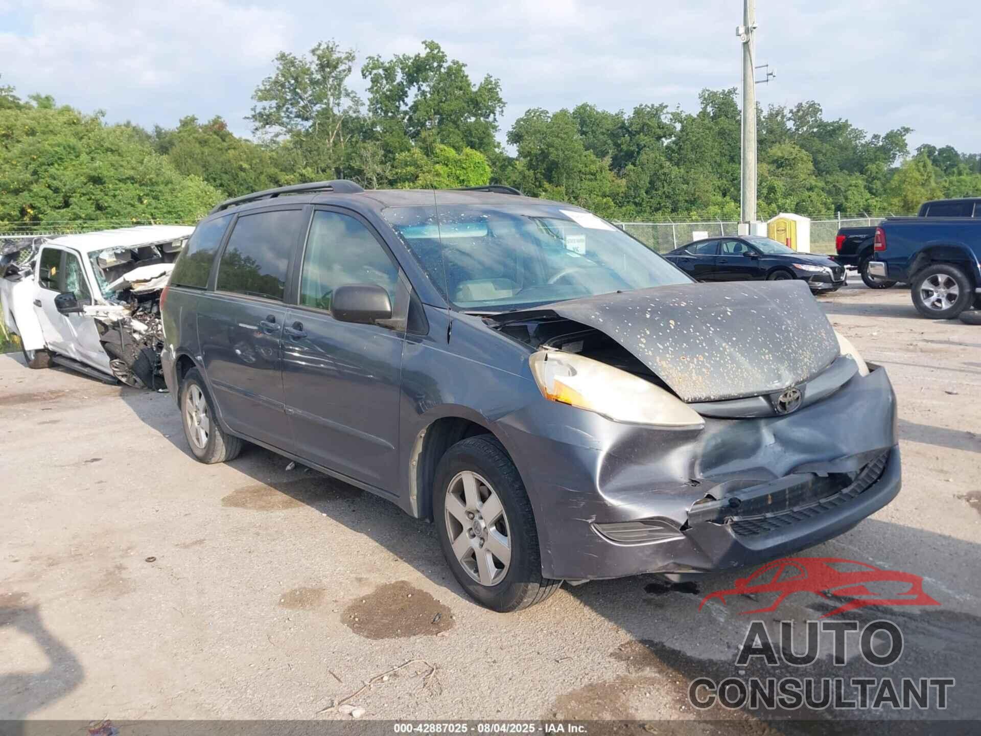 TOYOTA SIENNA 2010 - 5TDKK4CC0AS317646
