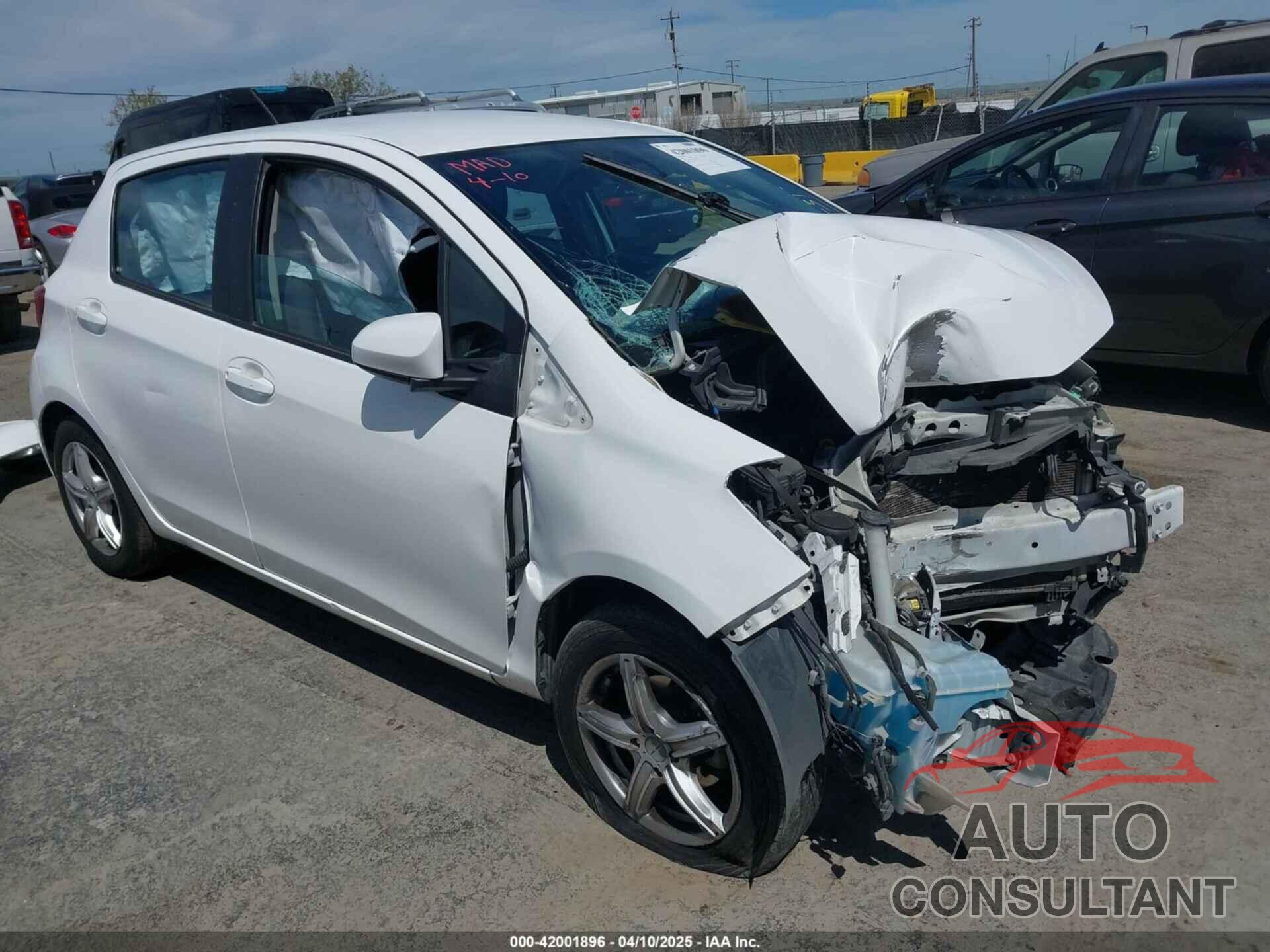 TOYOTA YARIS 2017 - VNKKTUD30HA076682