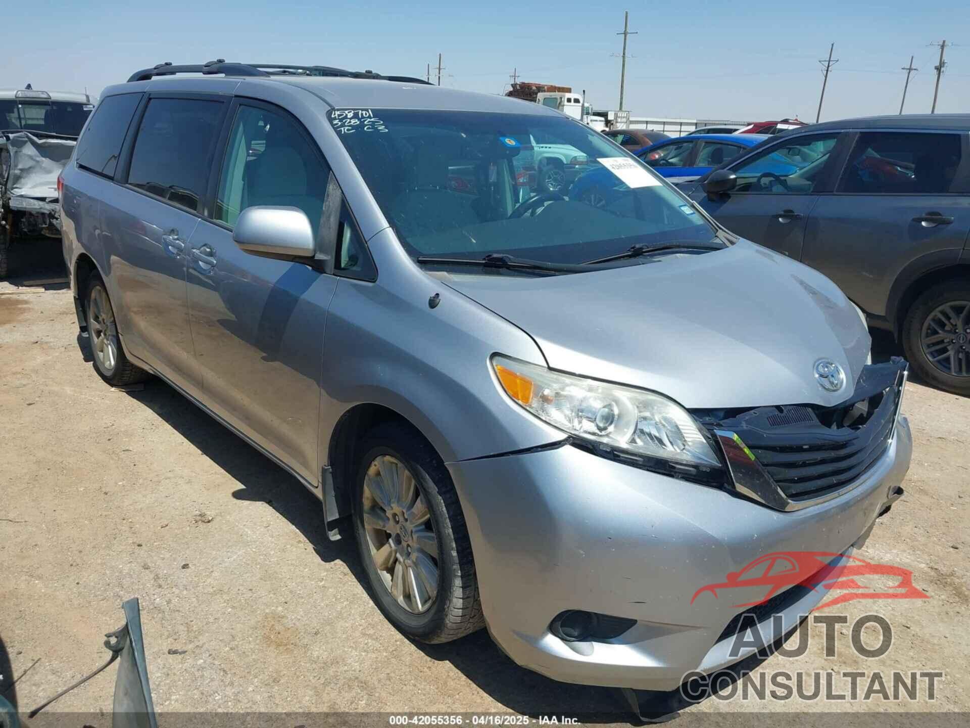 TOYOTA SIENNA 2011 - 5TDJK3DC6BS027191
