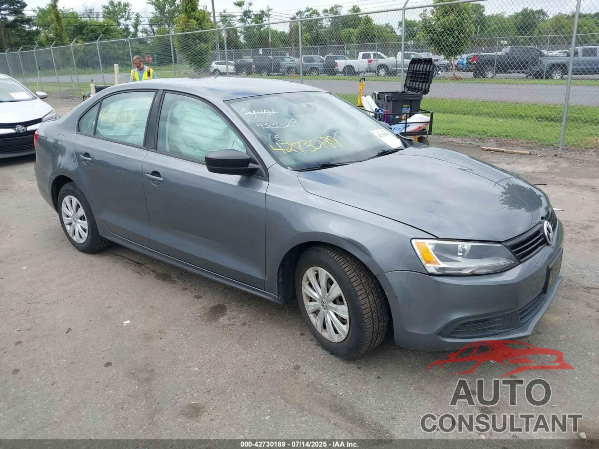 VOLKSWAGEN JETTA 2014 - 3VW1K7AJ5EM435662