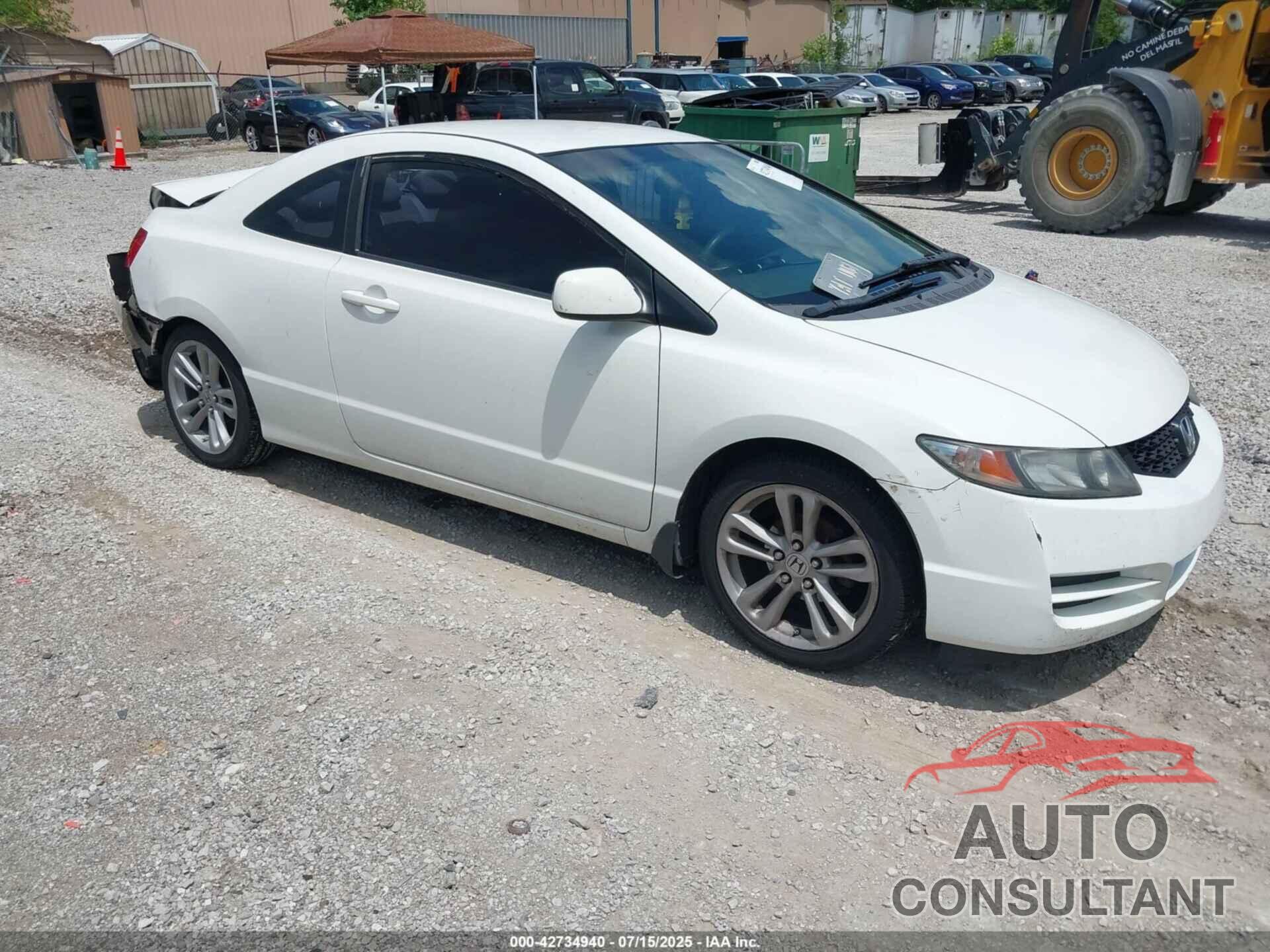 HONDA CIVIC 2009 - 2HGFG126X9H511061