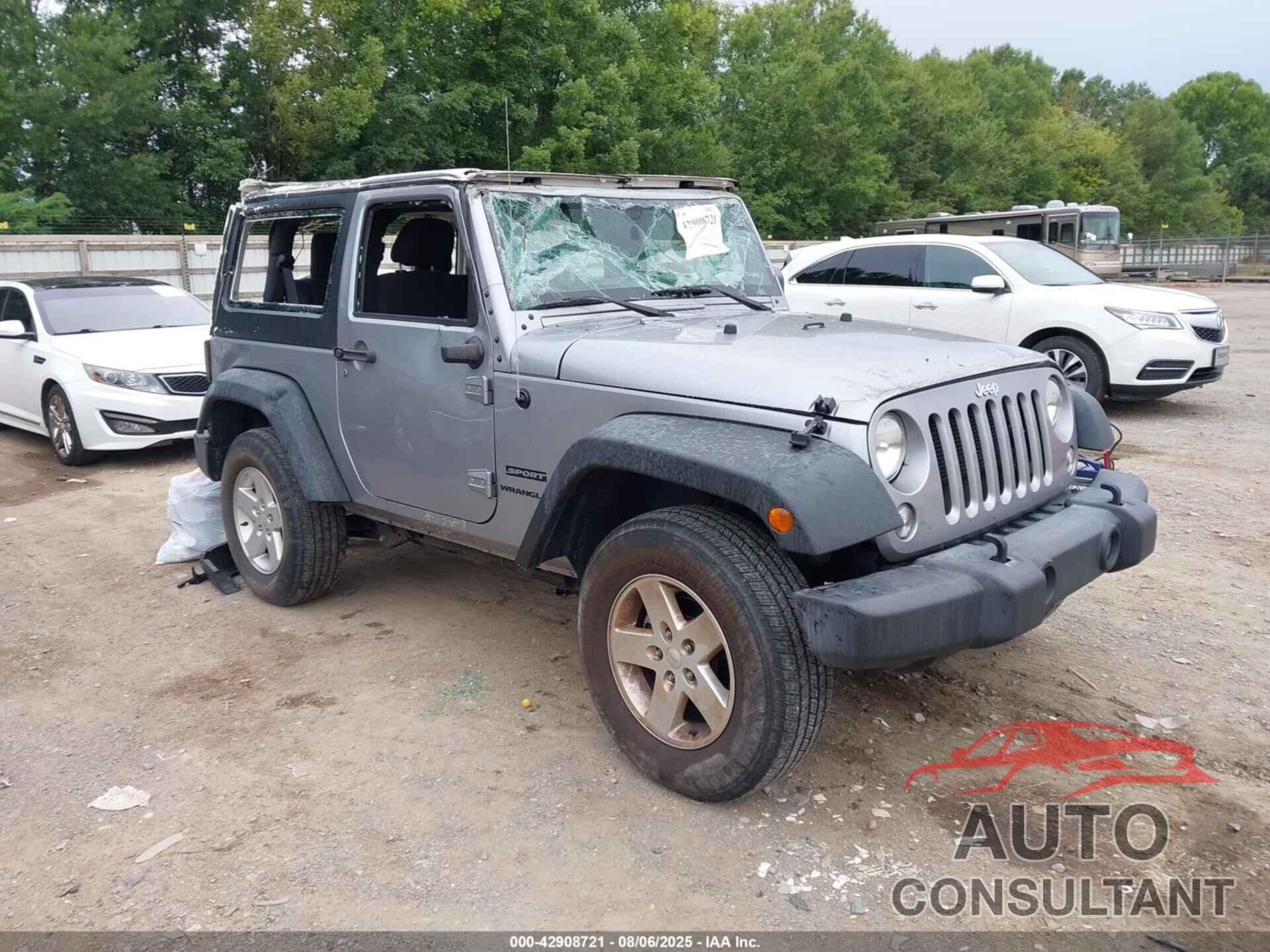 JEEP WRANGLER 2017 - 1C4AJWAG4HL700145