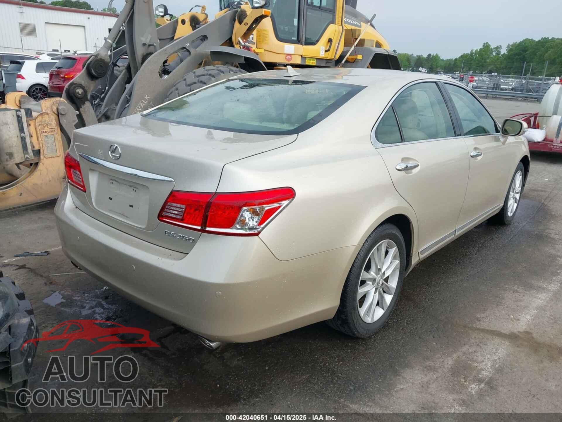 LEXUS ES 350 2011 - JTHBK1EG3B2464159