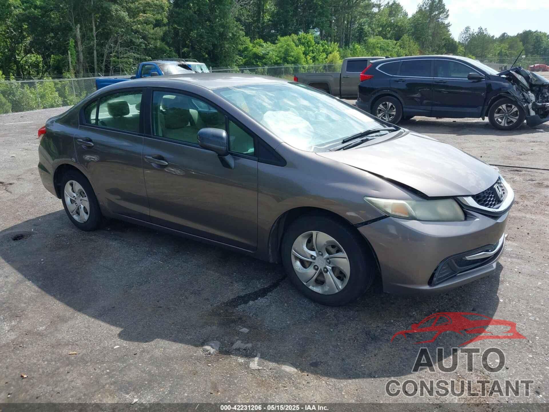 HONDA CIVIC 2015 - 19XFB2F51FE117248